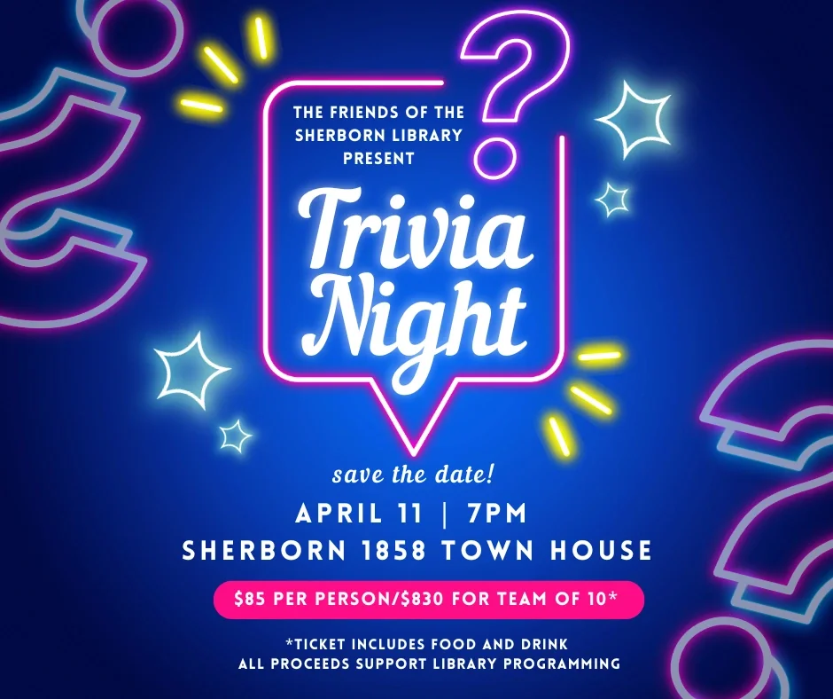 Friends of the Sherborn Library Trivia Night
