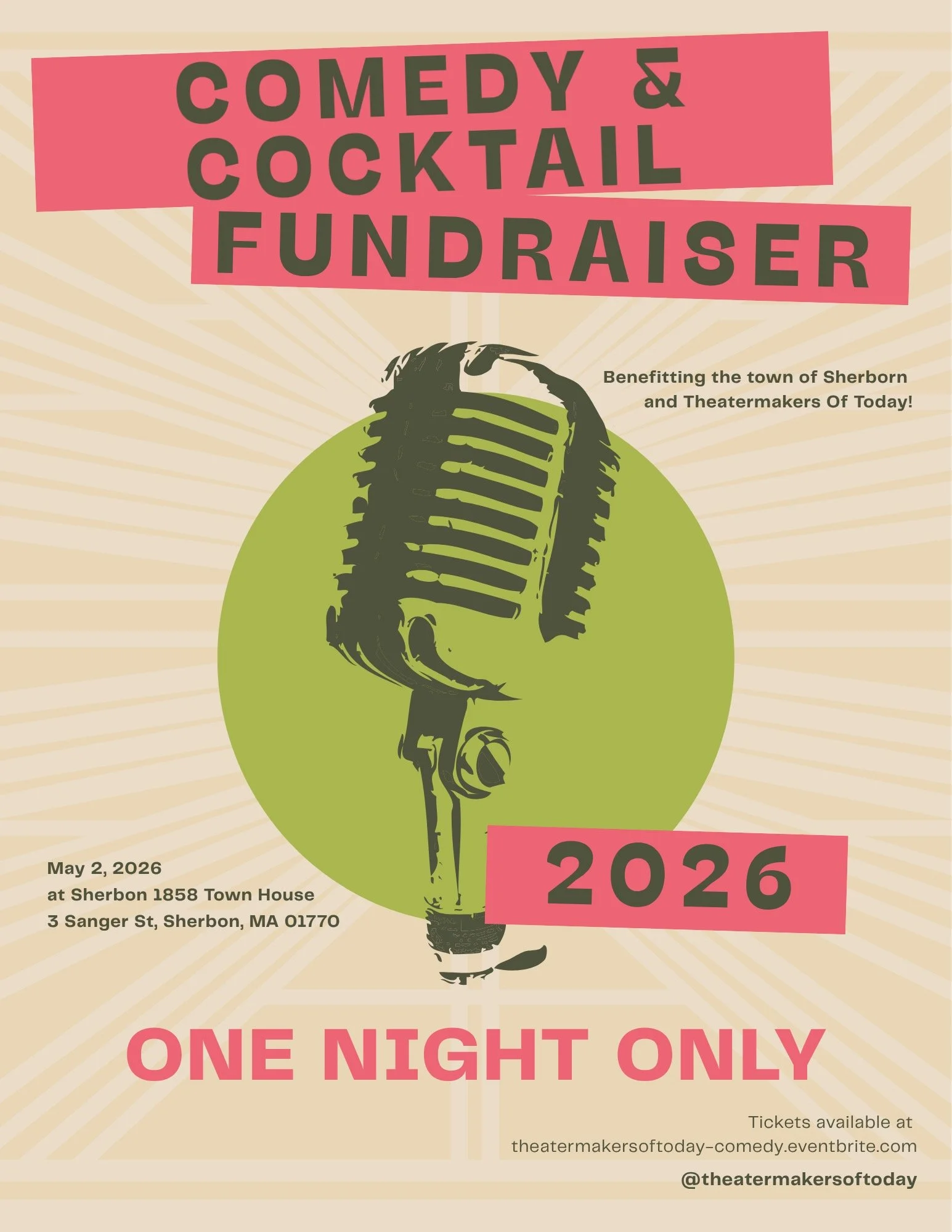 TOT Comedy & Cocktail Fundraiser