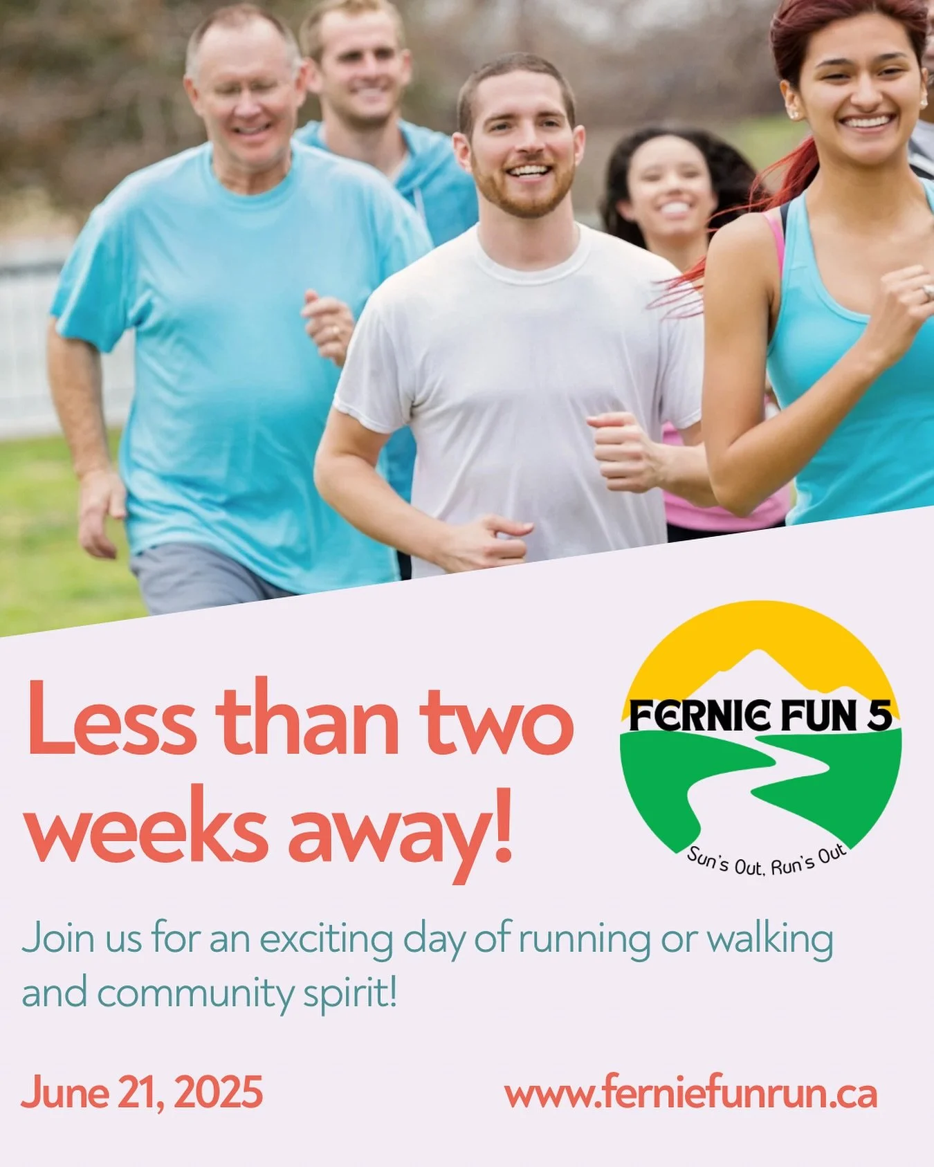 We are just under 2 weeks until the big day, and at almost 100 registrations! 

Your excitement for and support of this event has been incredible!

5 or 2km. Run or walk. Summer costumes or whatever you&rsquo;re most comfortable in. 

Join us, it&rsq