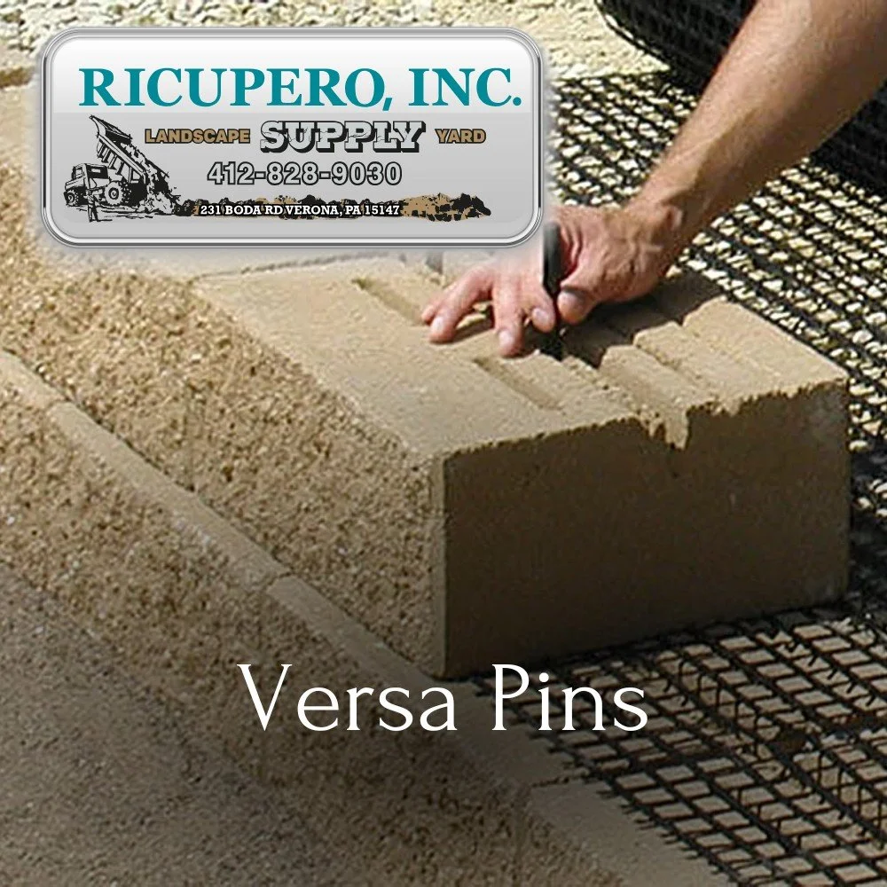 Close up of a man driving a versa pin sold by Ricupero Supply Yard