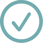 A checkmark indicating what's included in Reed for Families offering