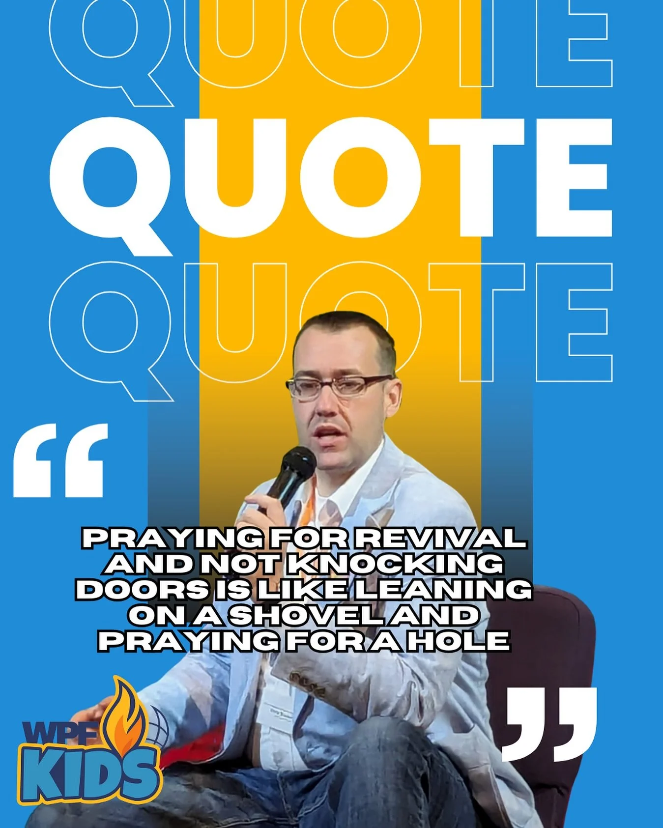 Our friend Bro Bradshaw reminding us that nothing happens without putting in the work! #kidmin #sundayschool