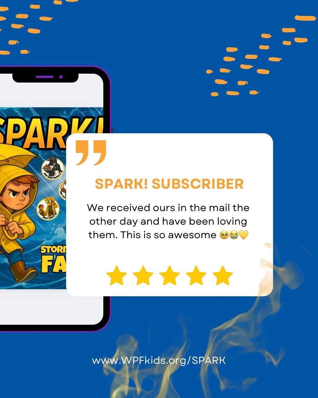 🔥 SPARK! Magazine Reviews Are Rolling In! 🔥

From kids to parents, subscribers of all ages are raving about the inspiring articles, fun activities, and powerful truths packed into every issue. 🙌

We&rsquo;re on a mission to equip young minds with 