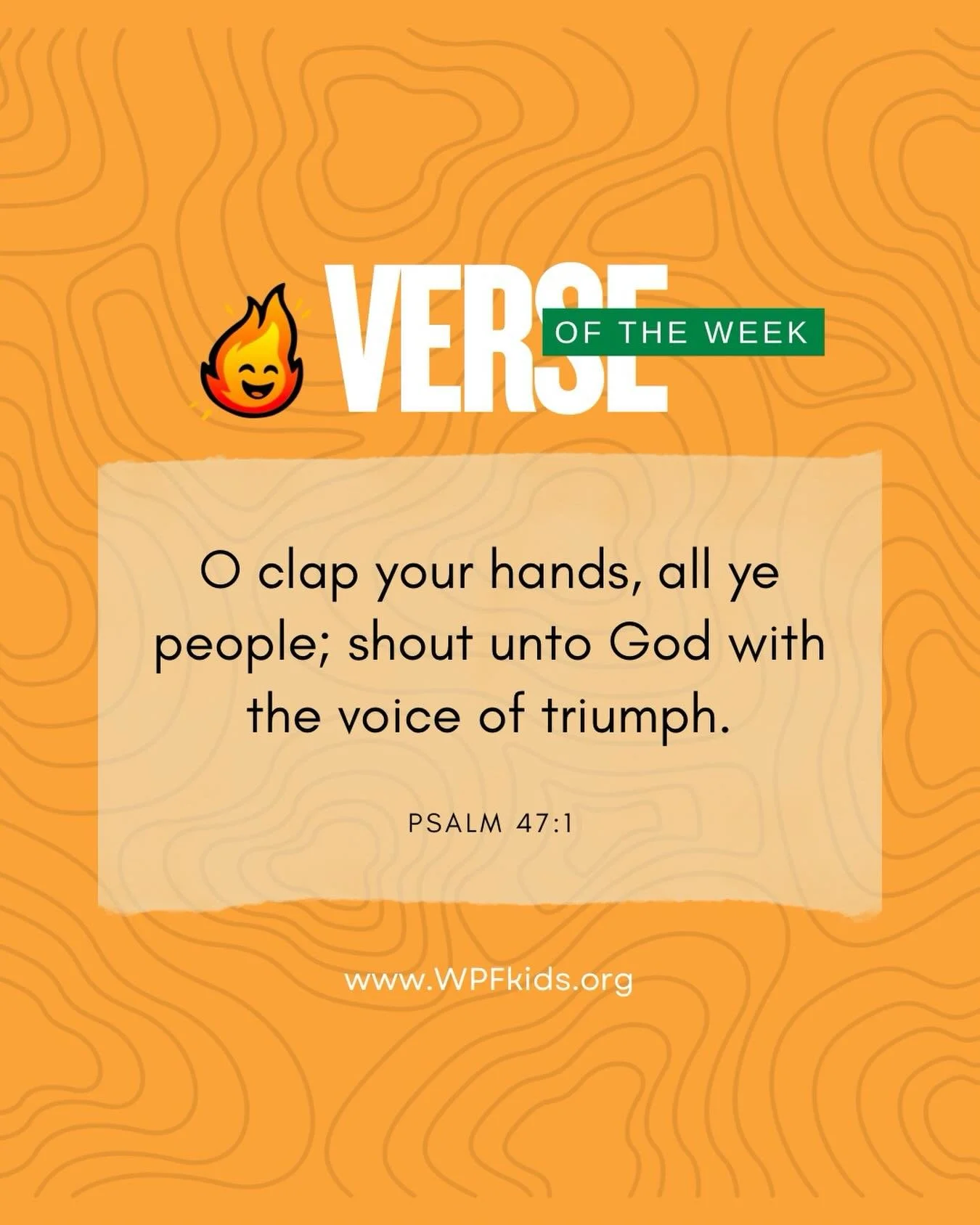 It&rsquo;s that time again&hellip;time for the verse of the week! 

Each week we&rsquo;ll learn a new Bible verse together. 📖

🗣️Ask your parents to send us recording of you saying the verse. We&rsquo;d love for you to join us as we memorize the wo