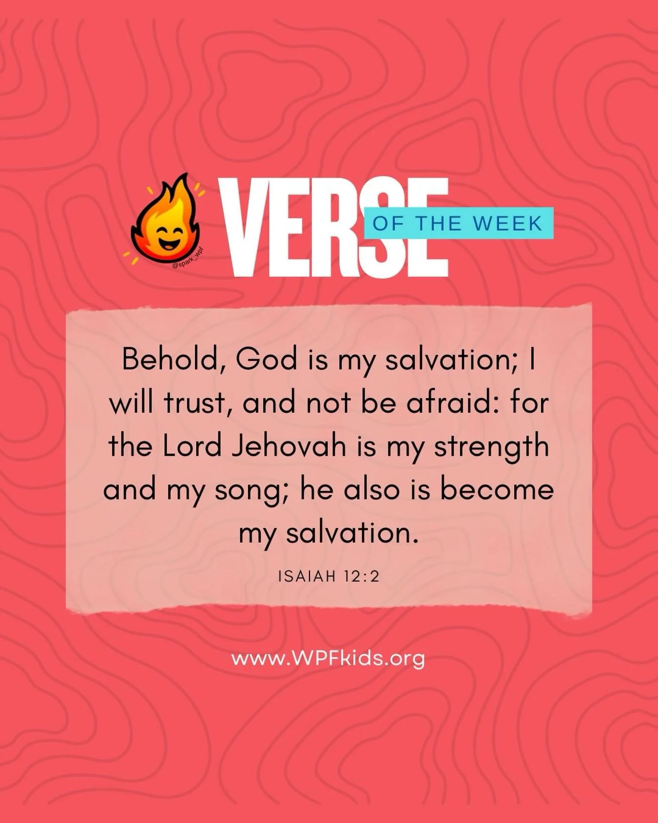 It&rsquo;s that time again&hellip;time for the verse of the week! 

Each week we&rsquo;ll learn a new Bible verse together. 📖

🗣️Ask your parents to send us recording of you saying the verse. We&rsquo;d love for you to join us as we memorize the wo