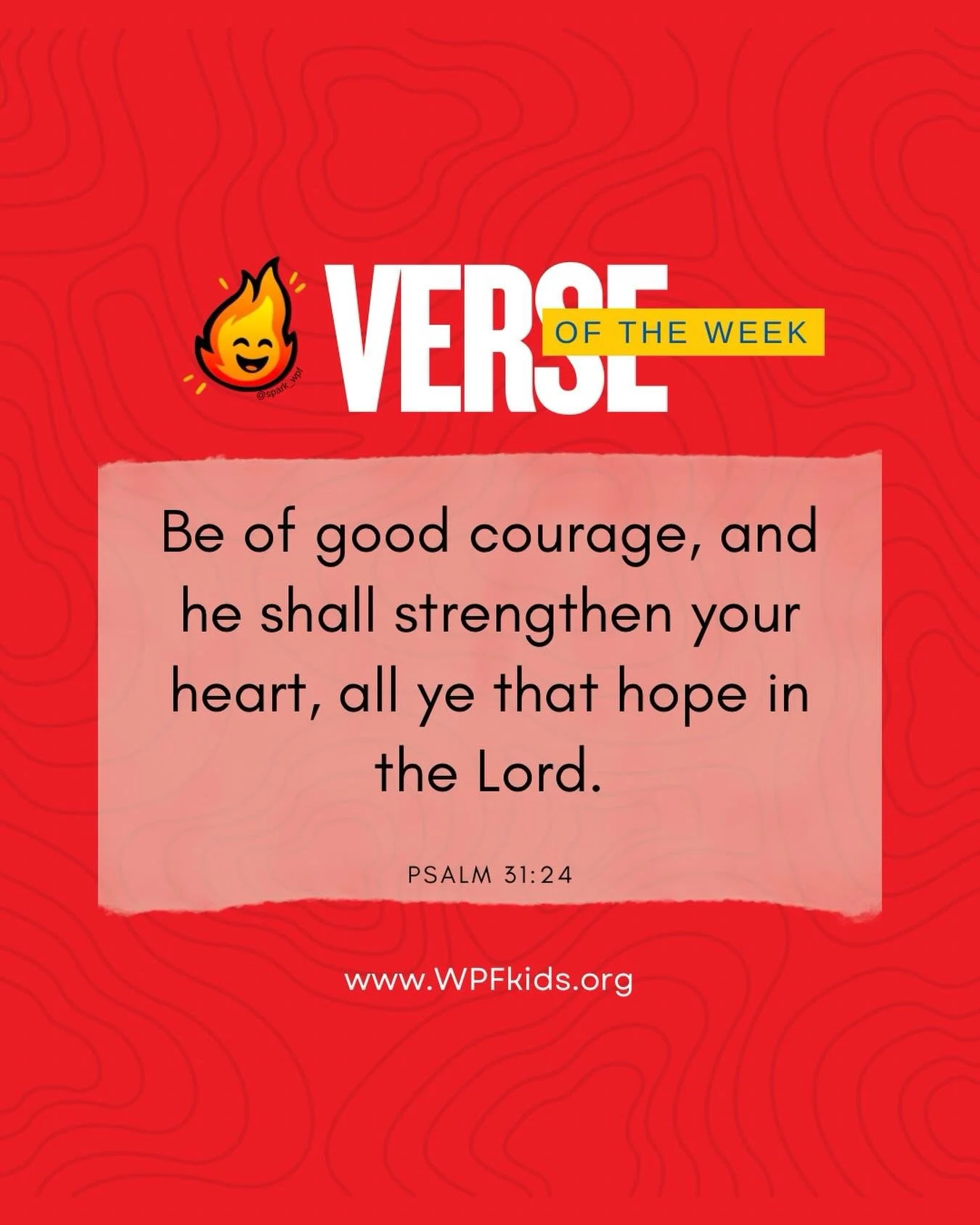 It&rsquo;s that time again&hellip;time for the verse of the week! 

Each week we&rsquo;ll learn a new Bible verse together. 📖

🗣️Ask your parents to send us recording of you saying the verse. We&rsquo;d love for you to join us as we memorize the wo