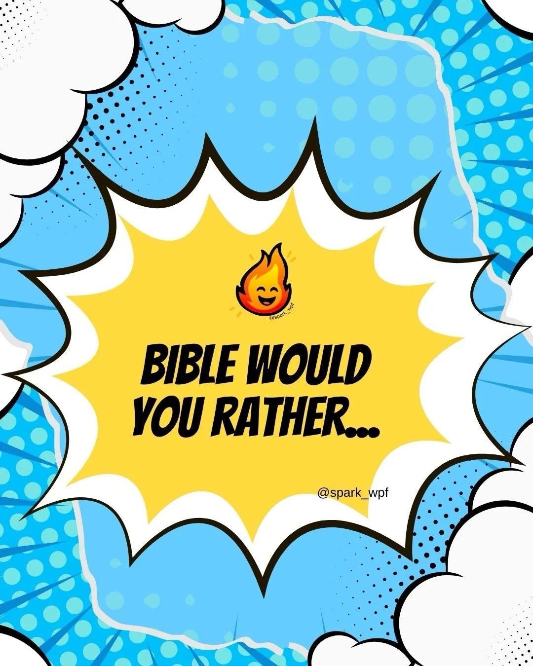 🤔 Bible Would You Rather!
Kids ... choose one!
Would you rather&hellip;
🐟 Spend a night in the fish with Jonah
OR
🦁 Spend a night with Daniel in the lions&rsquo; den
Comment your choice below!
Parents: Ask your kids WHY they picked their answer. 
