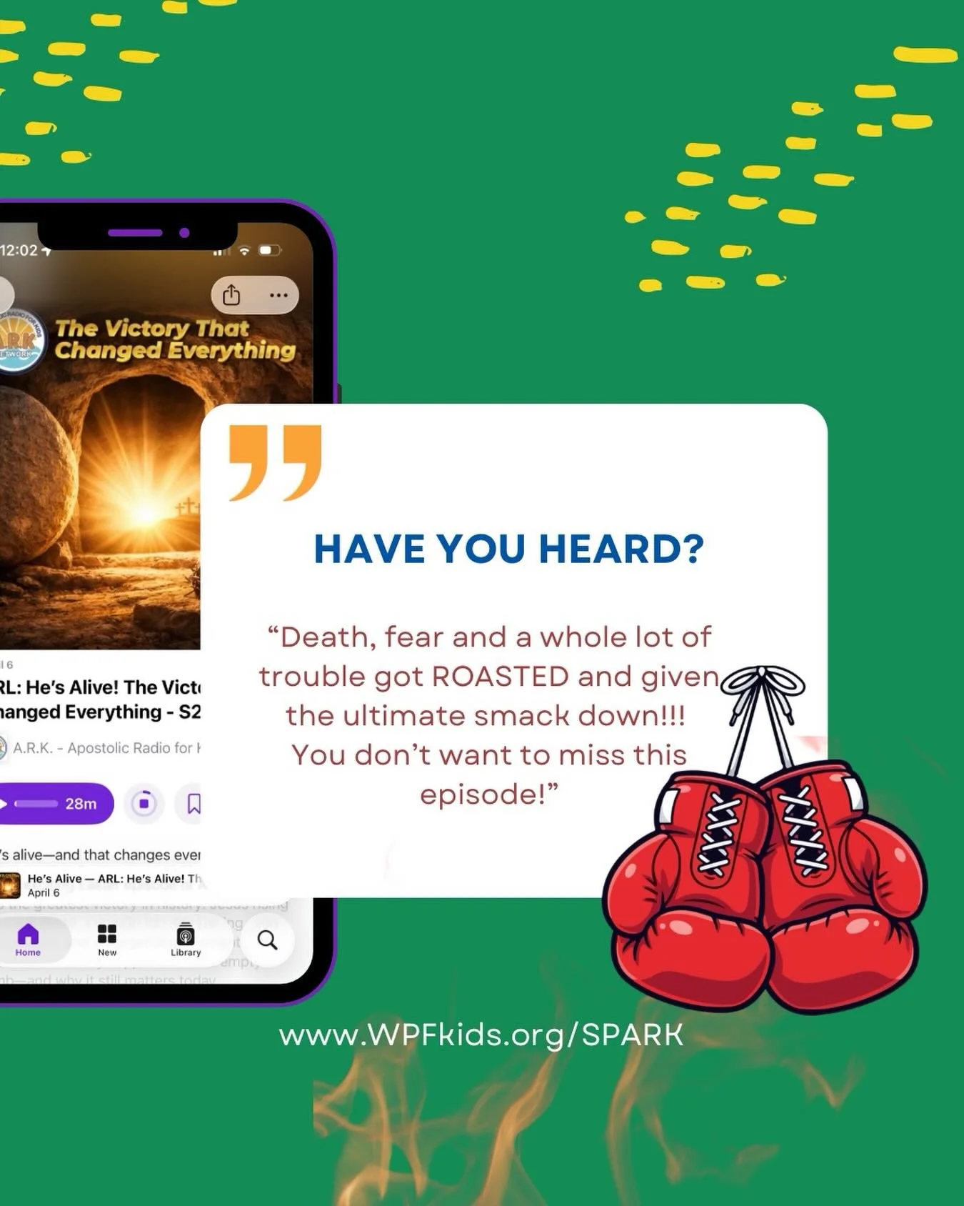 Welcome to ARK: Apostolic Radio for Kids-where faith meets fun!
Our vision for ARK is to provide a safe place for our kids to get fresh, exciting, Apostolic content to listen to - for fun, encouragement &amp; entertainment. You&rsquo;ll find connecti