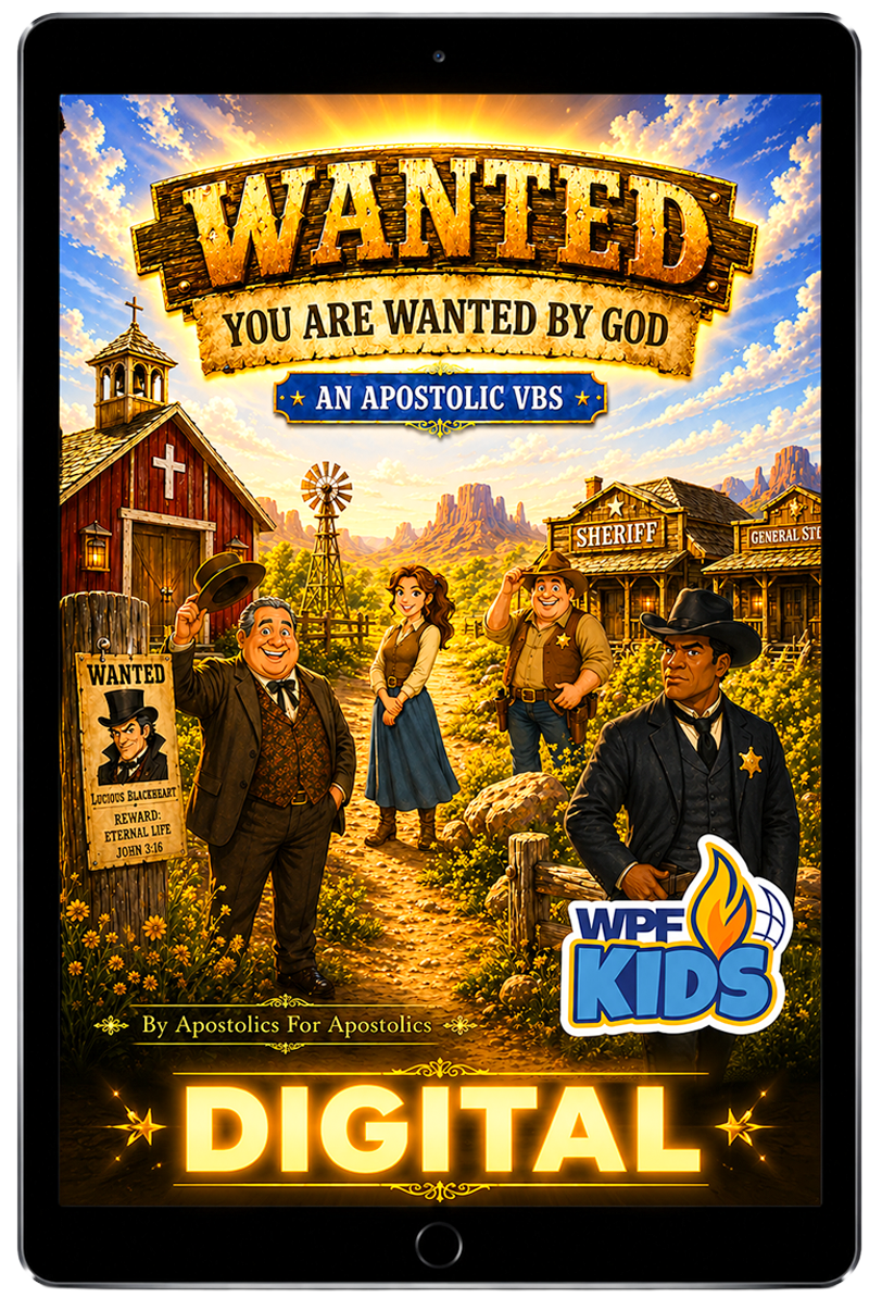 WANTED VBS – Digital Edition (Full Church License)