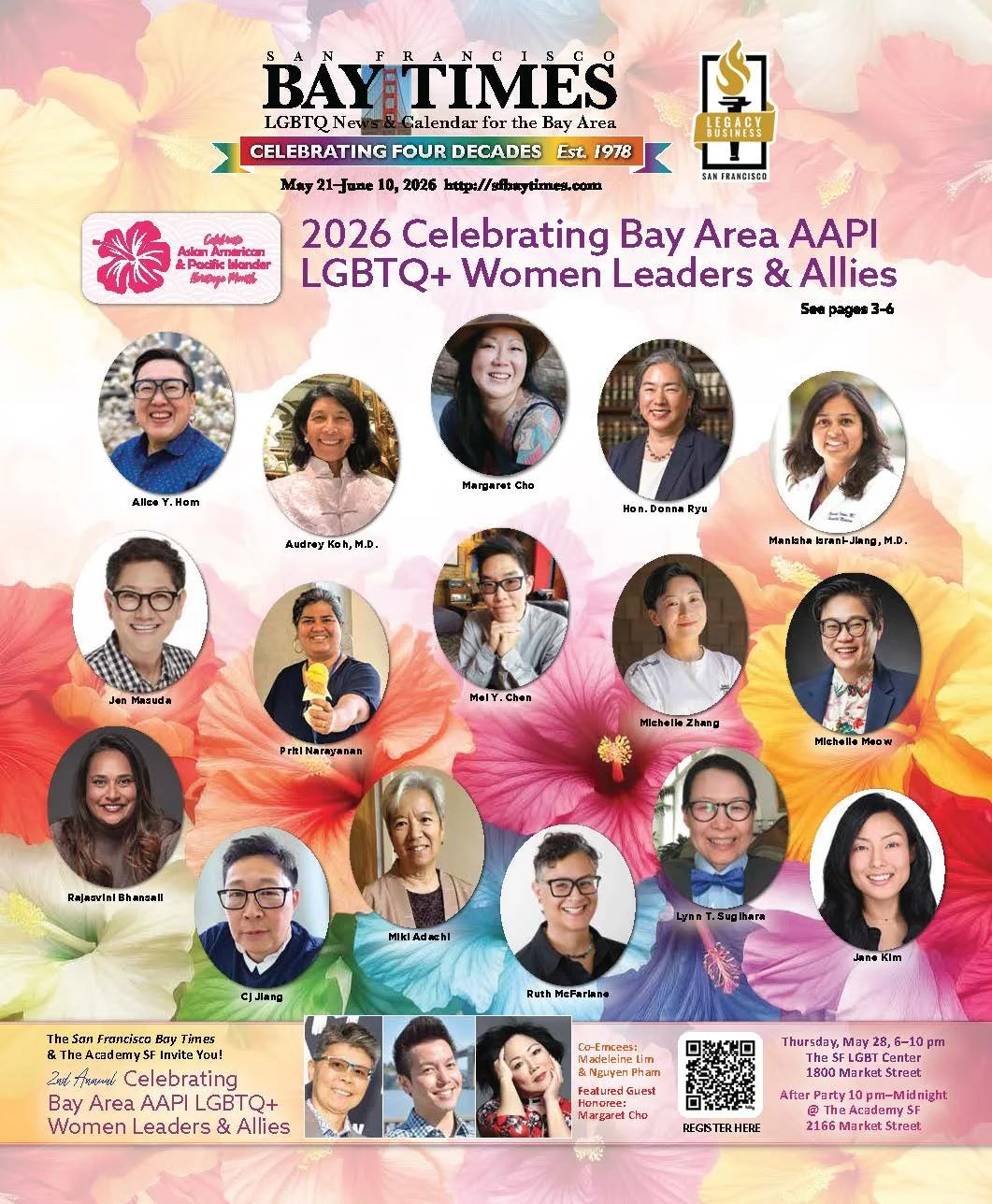 2nd Annual Celebration of Bay Area AAPI LGBTQ+ Women Leaders &amp; Allies
