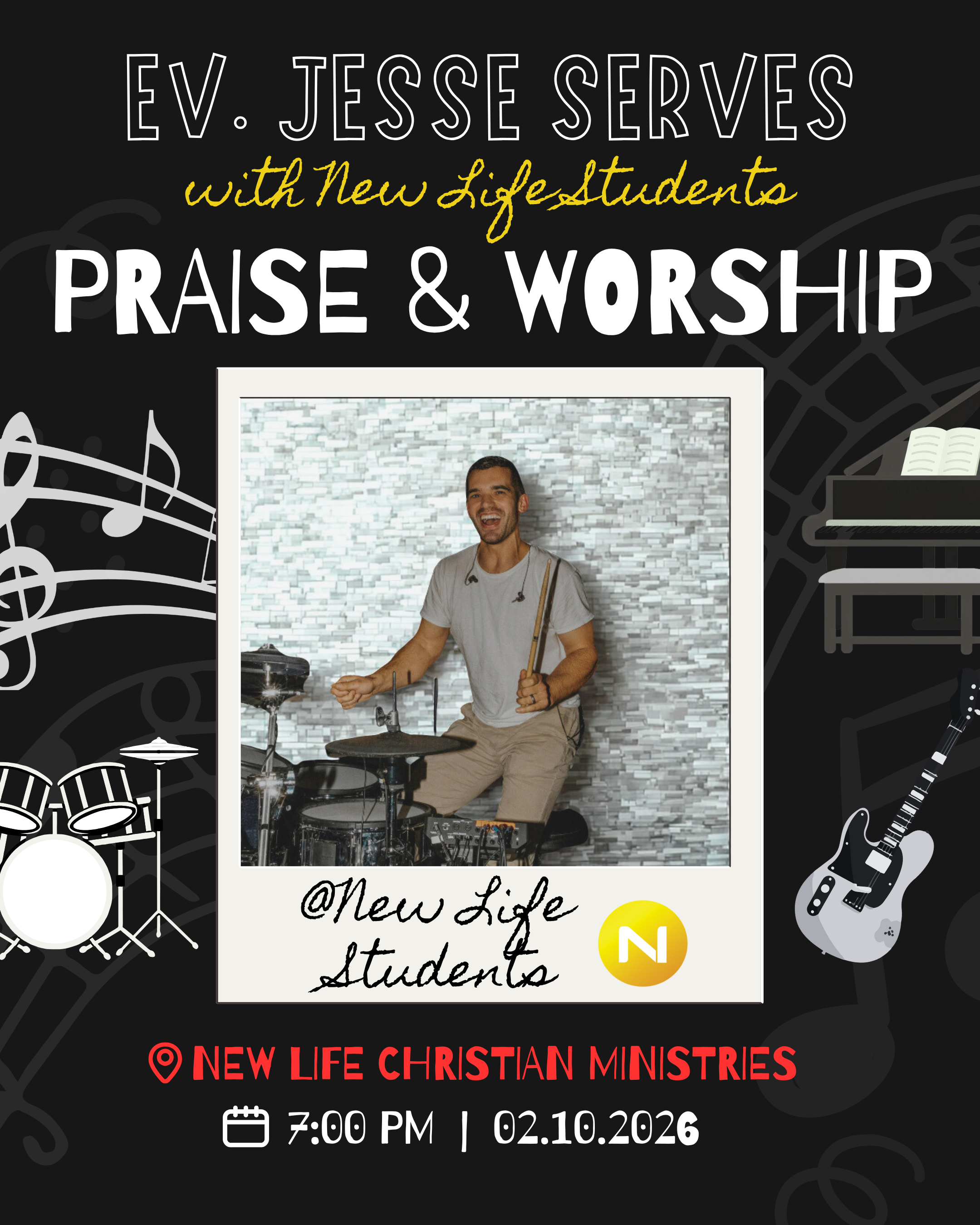 Praise &amp; Worship for New Life Students