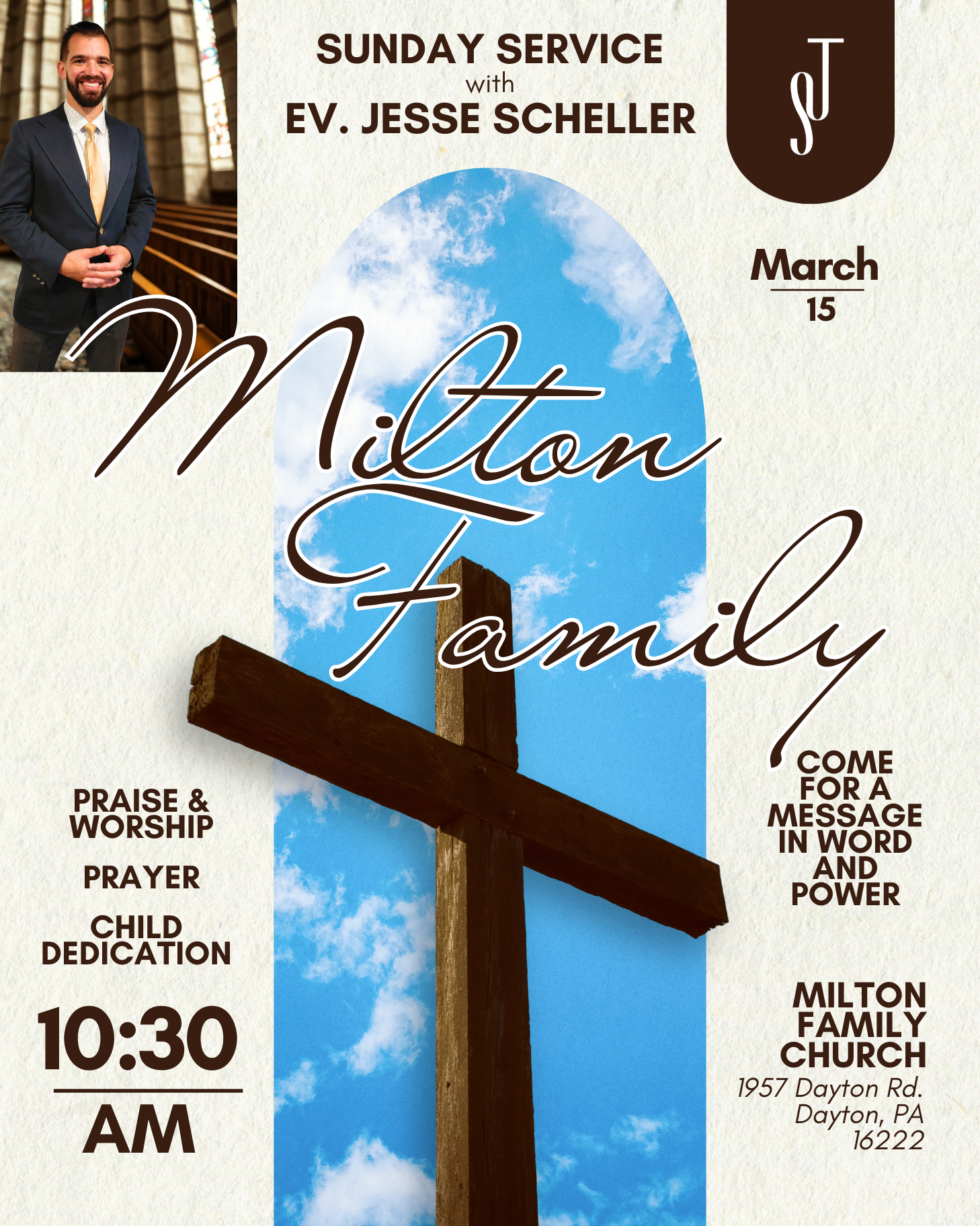 Sunday Service &amp; Child Dedication