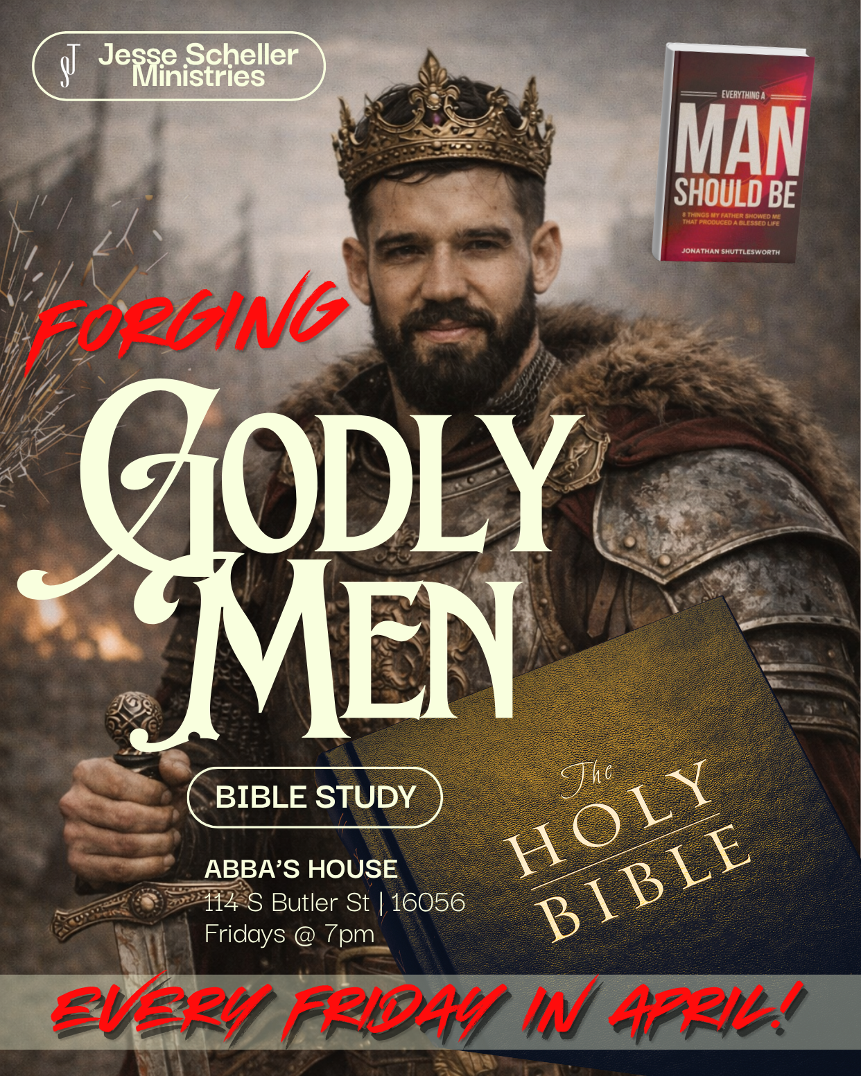 Men's April Bible Study