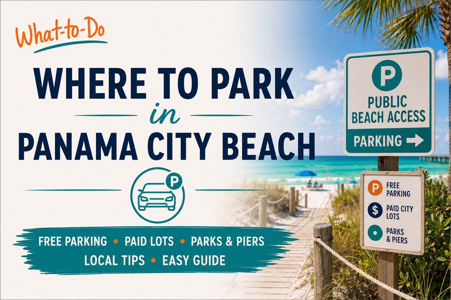 Where to Park in Panama City Beach