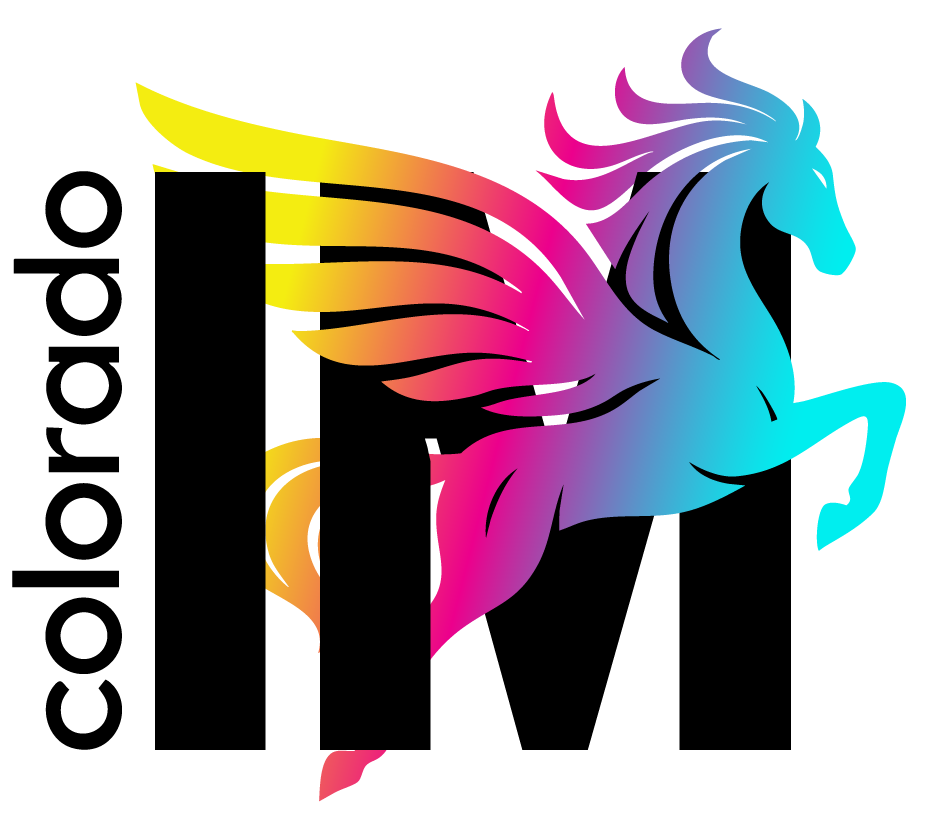 Colorado Ink Masters Icon Logo Unicorn