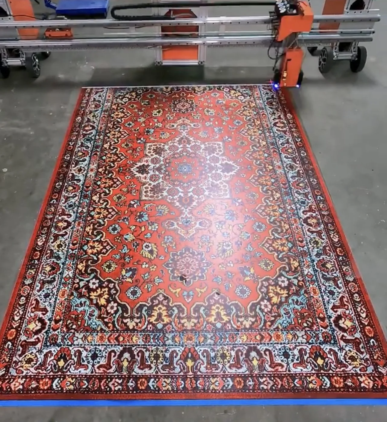 Floor Rug Print