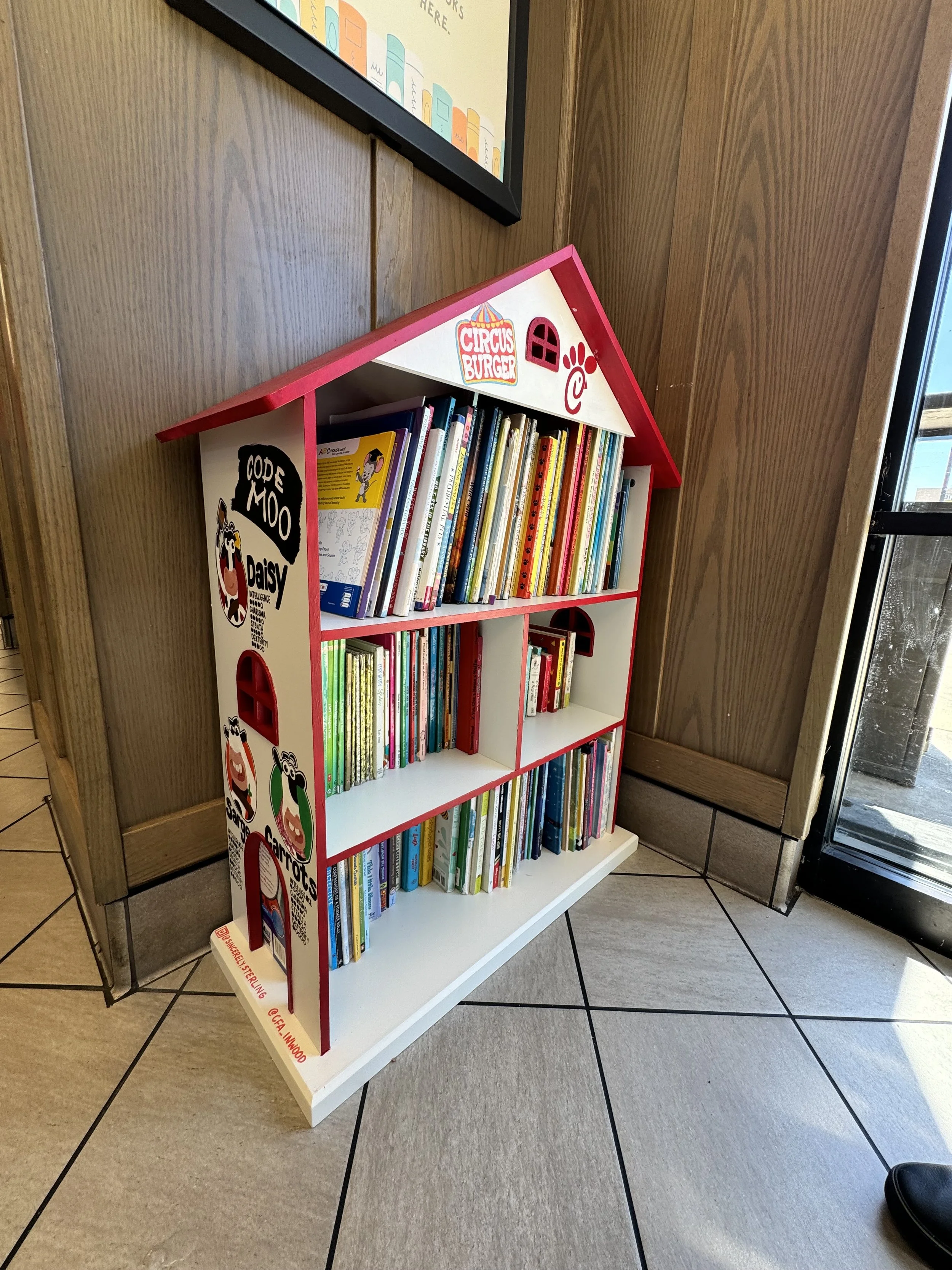 Little Library Bookshelf