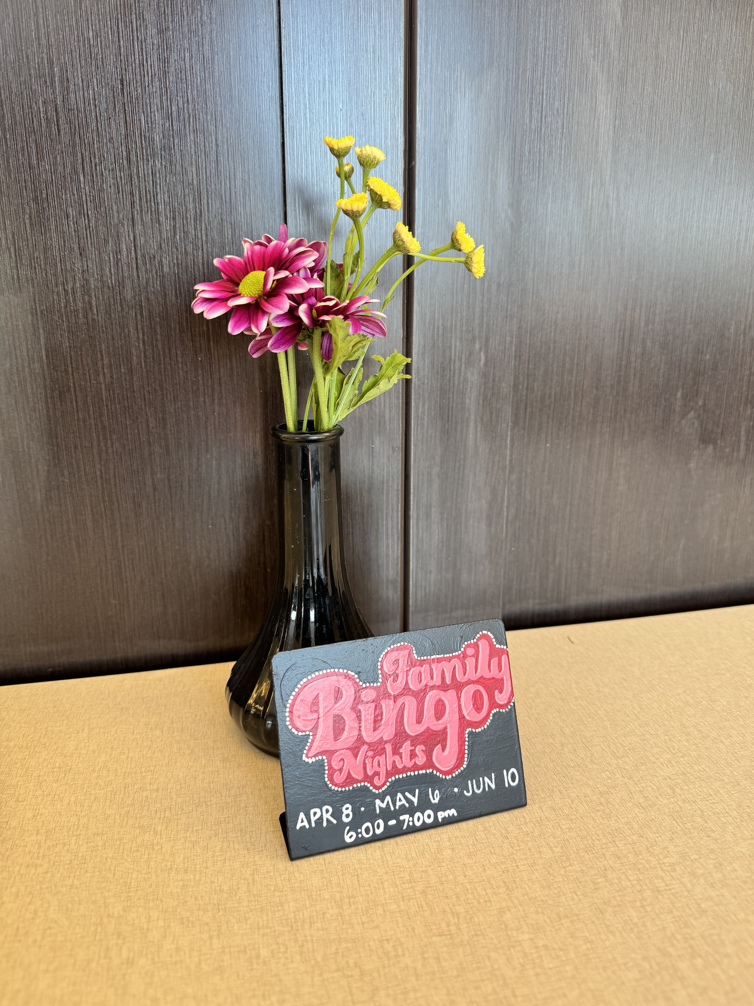 Bingo and Flowers