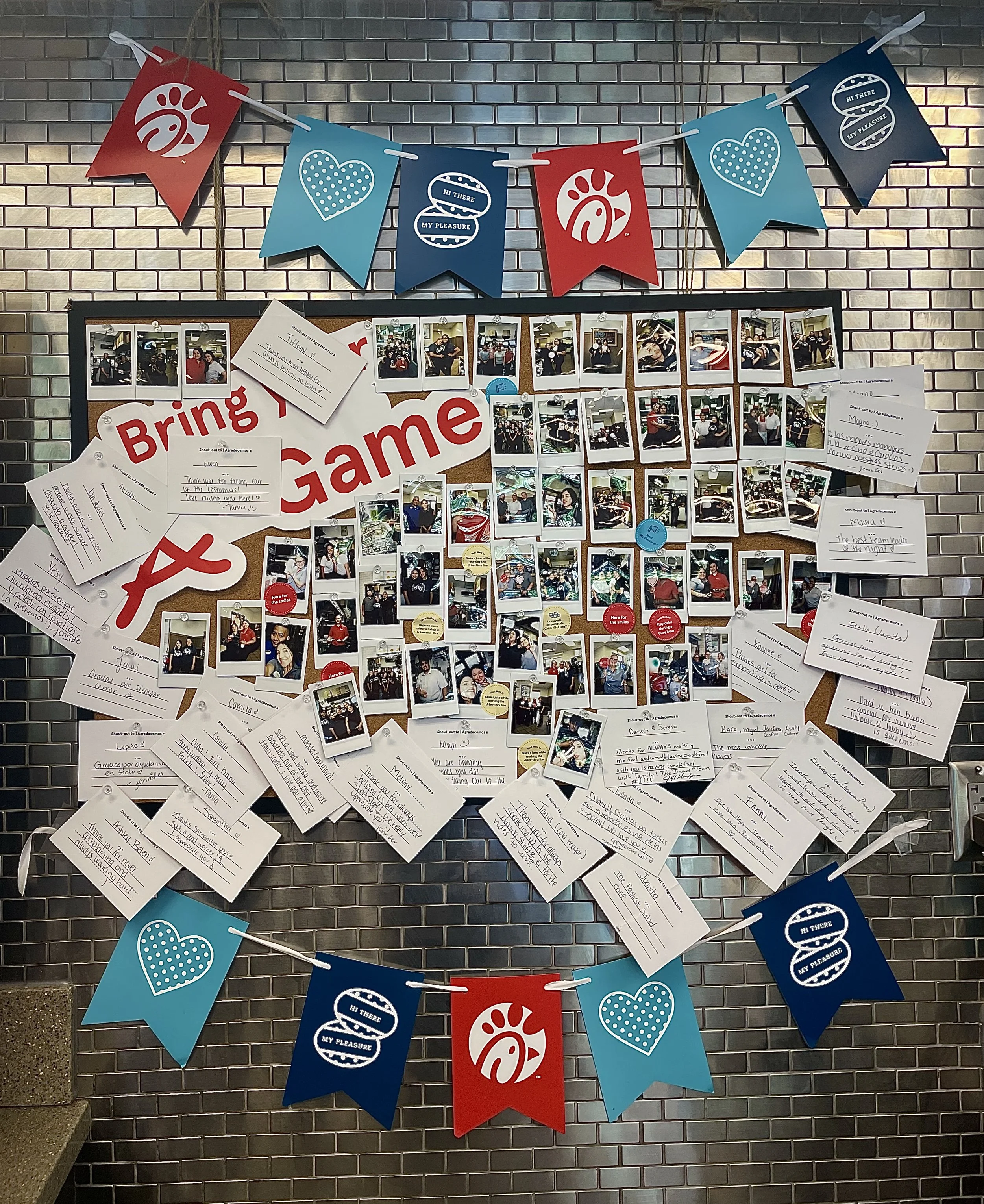 Team Member Appreciation Board