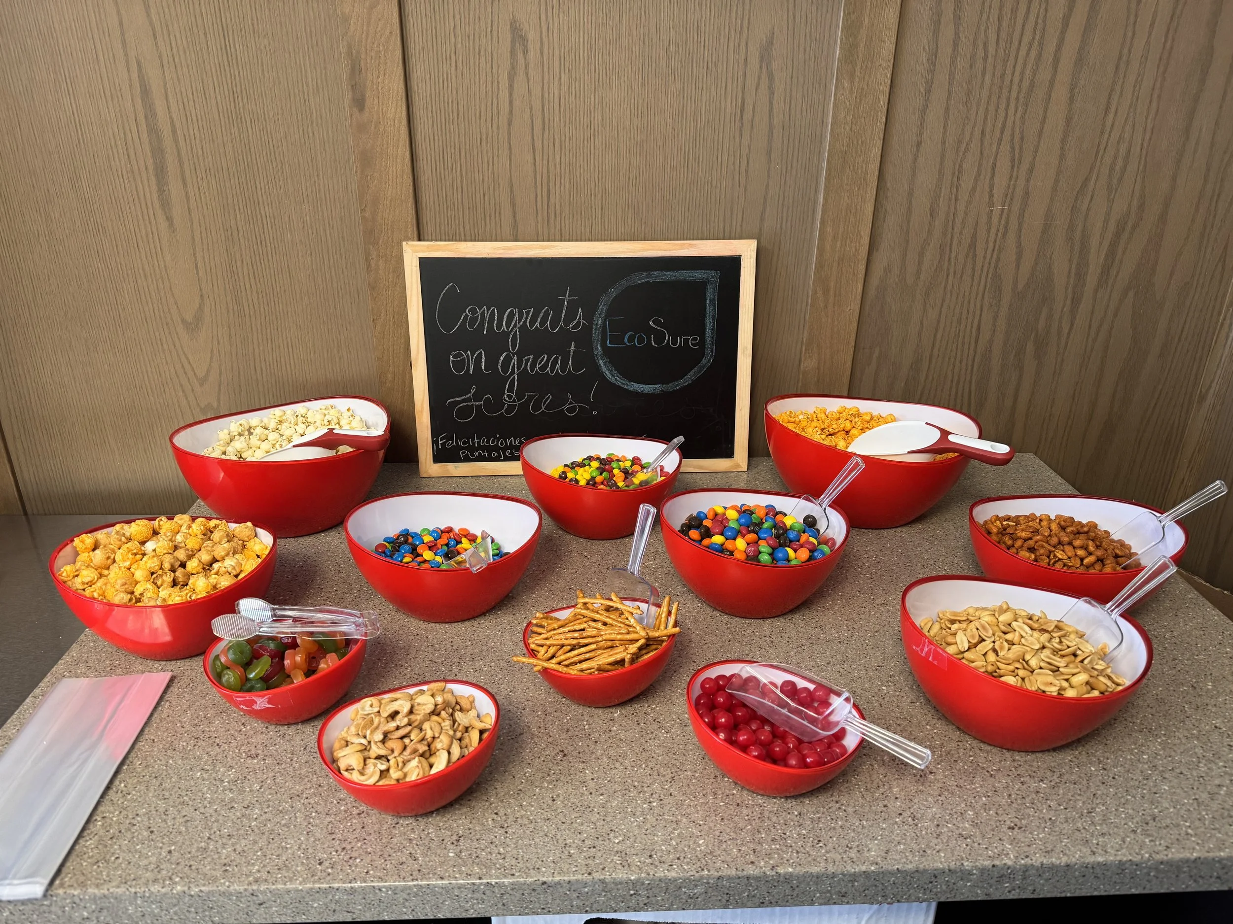 EcoSure Congratulations Snack Bar