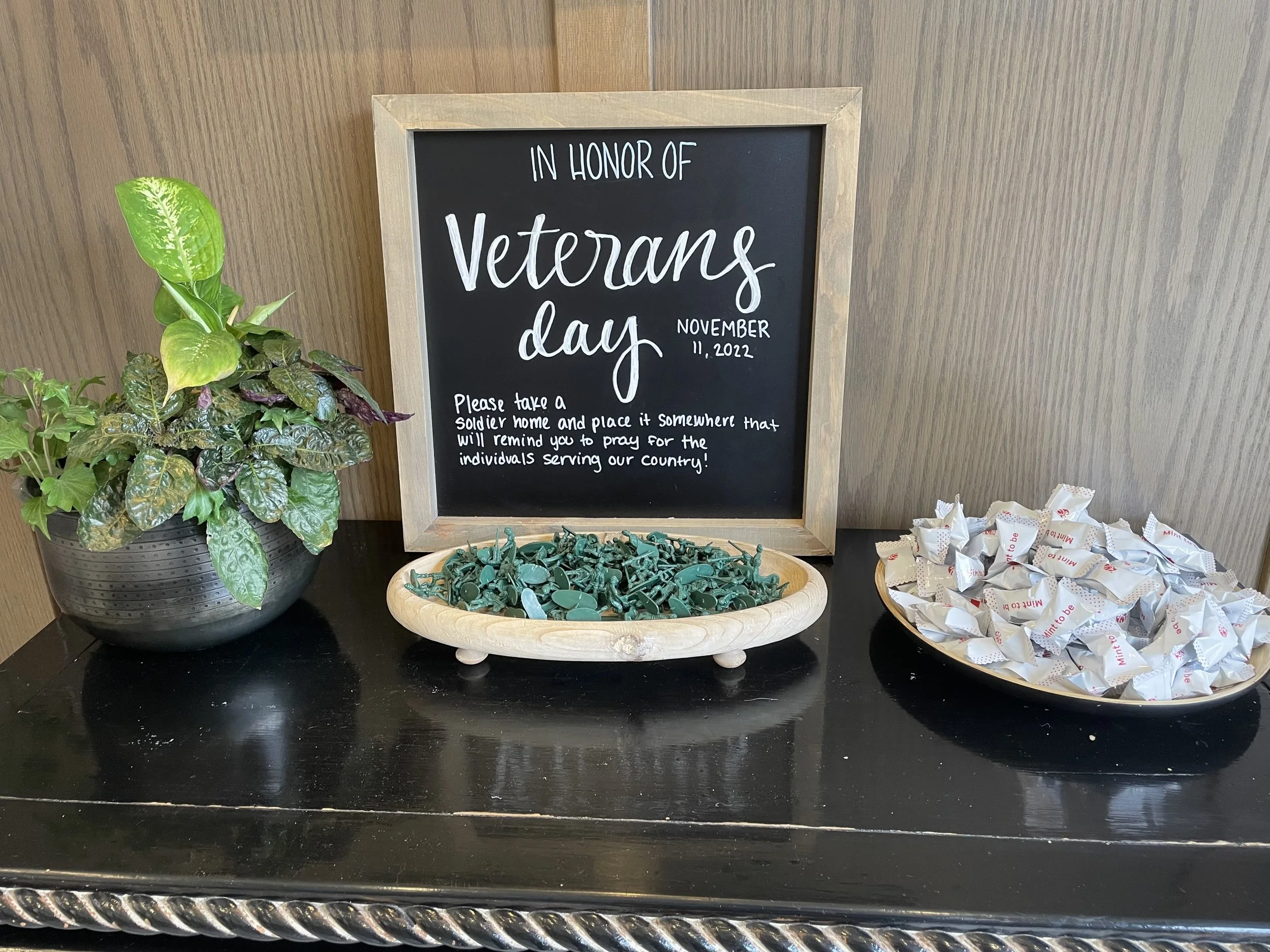Veterans Day Foyer 2022