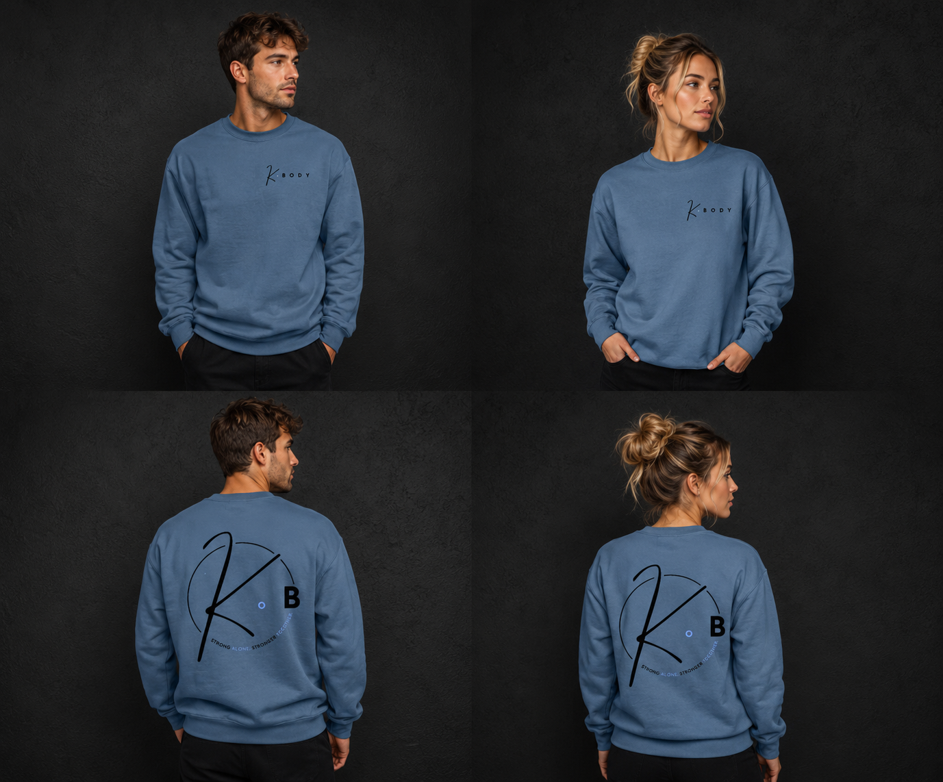 Blue Dot Sweatshirt