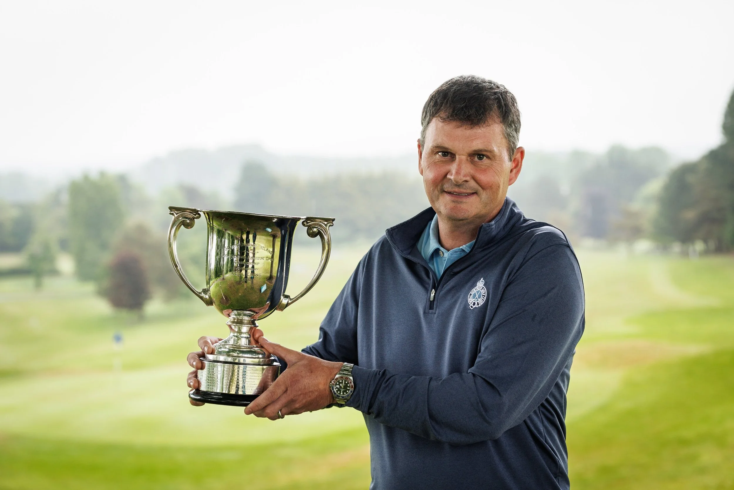 MORRIS BATTLES TO LAND IRISH SENIOR CROWN