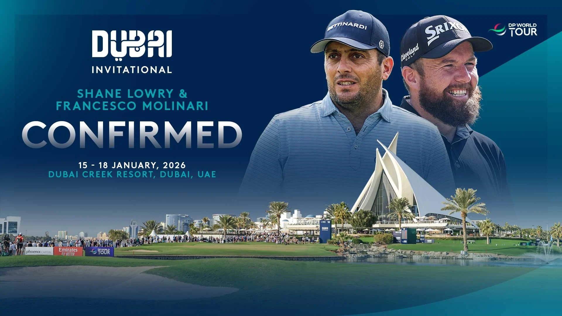 LOWRY &amp; MOLINARI JOIN DUBAI INVITATIONAL FIELD