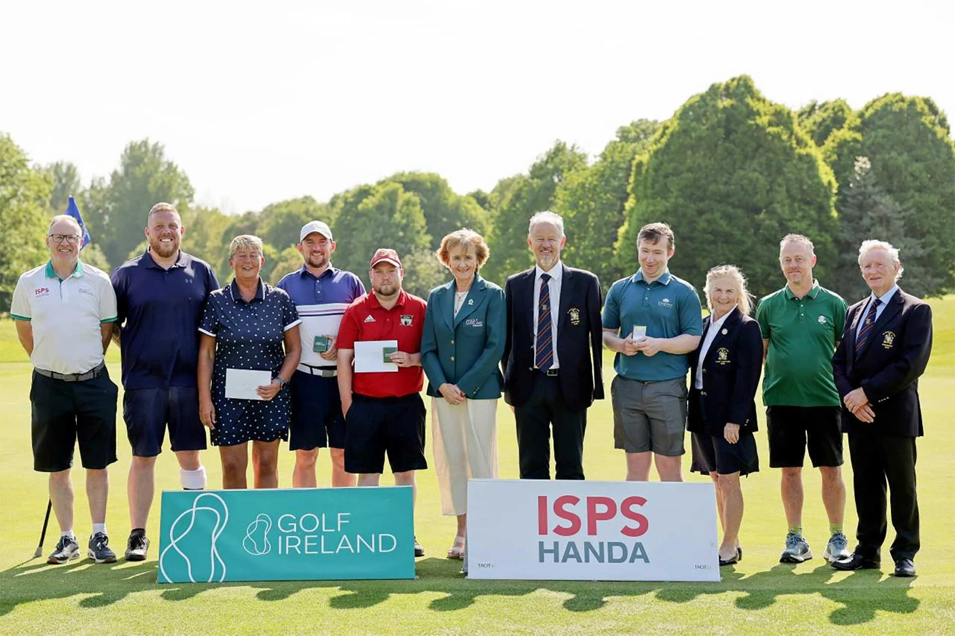 DOUBLE DELIGHT FOR ARTHURS AT ISPS HANDA IRISH CLOSE