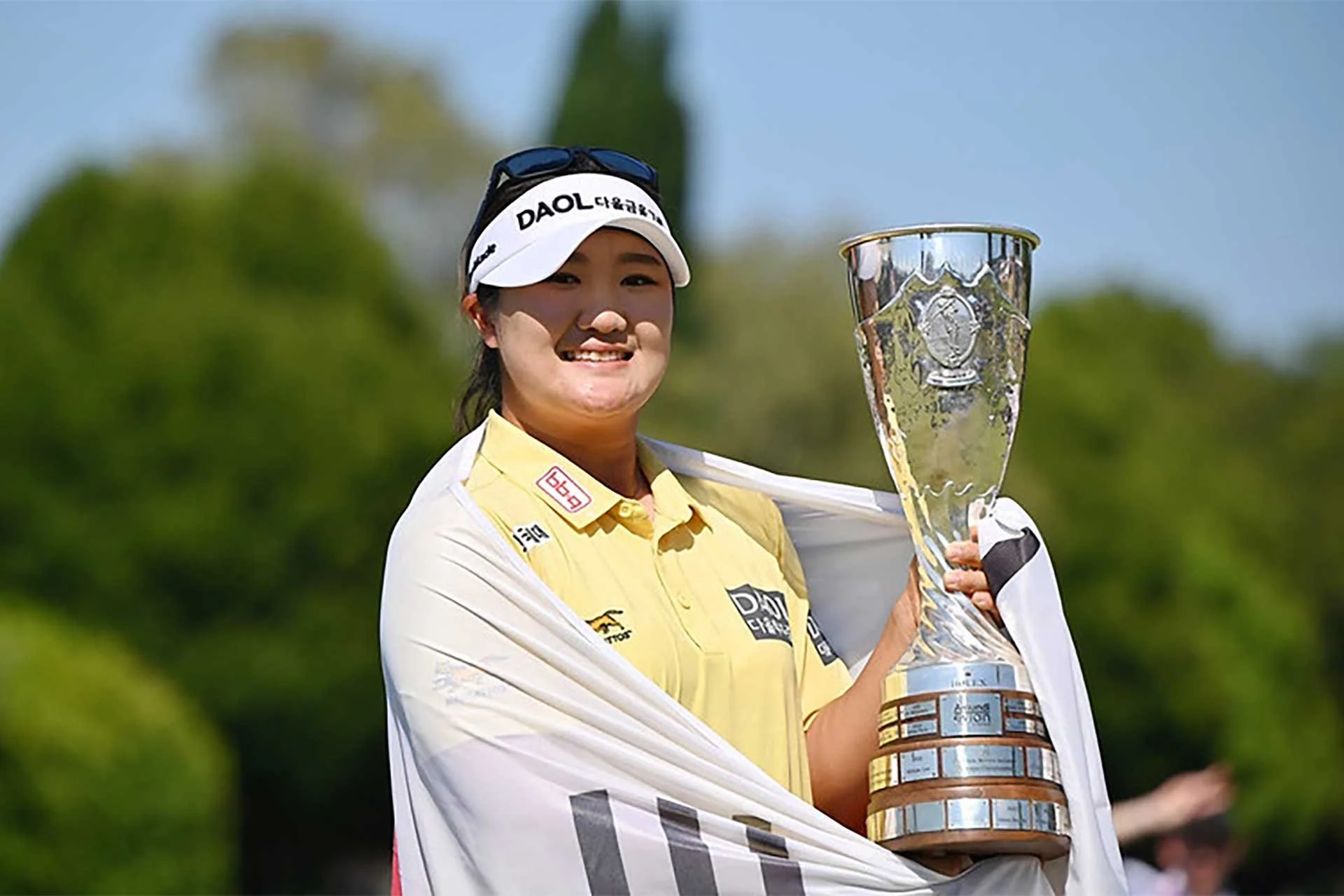 South Korea’s Haeran Ryu won back-to-back Majors after landing the 2026 Amundi Evian Championship. (Photo: LET)