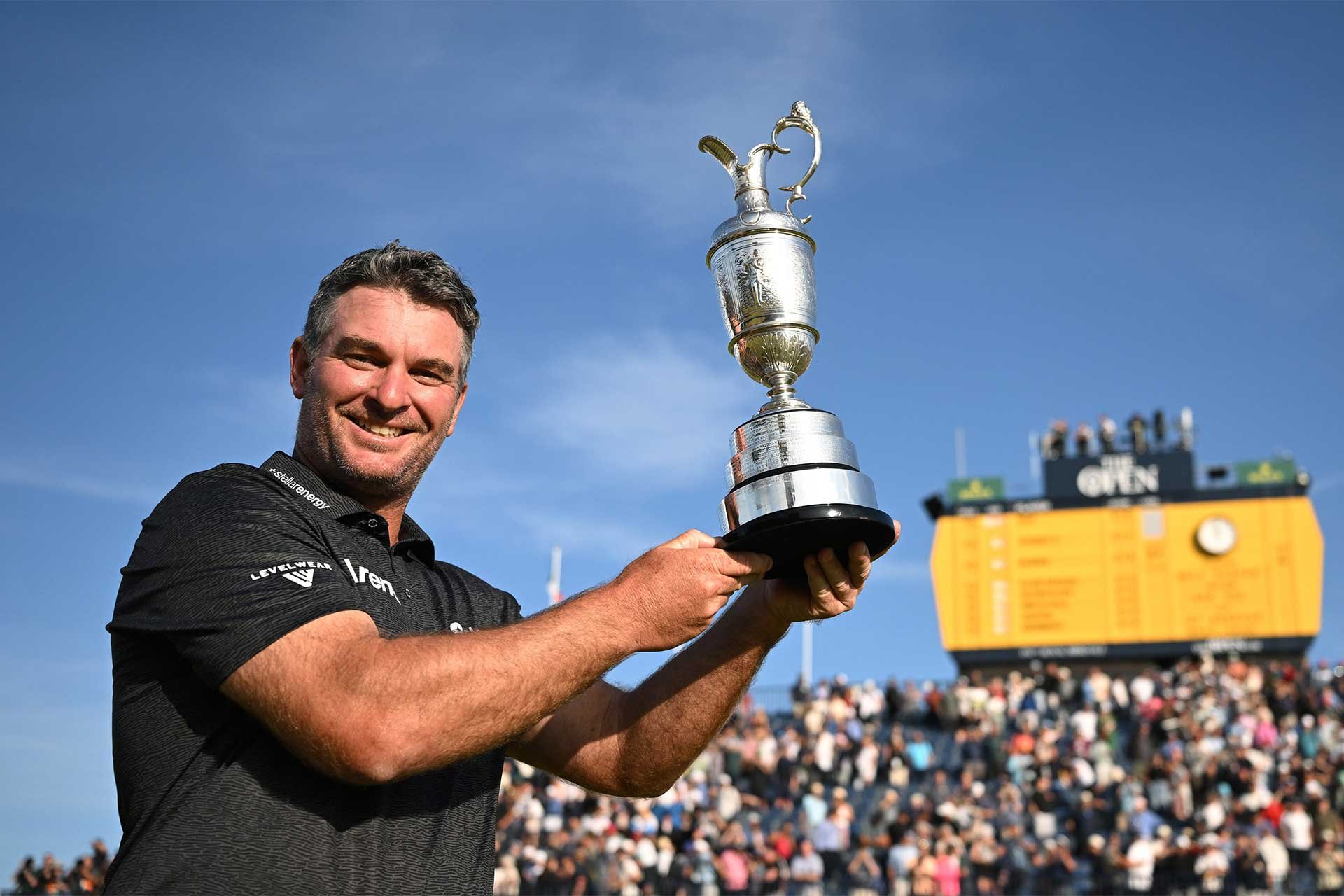 New Zealand’s Ryan Fox with the Claret Jug after winning The 154th Open Championship at Royal Birkdale. (Photo: Oisin Keniry/R&A/Getty)