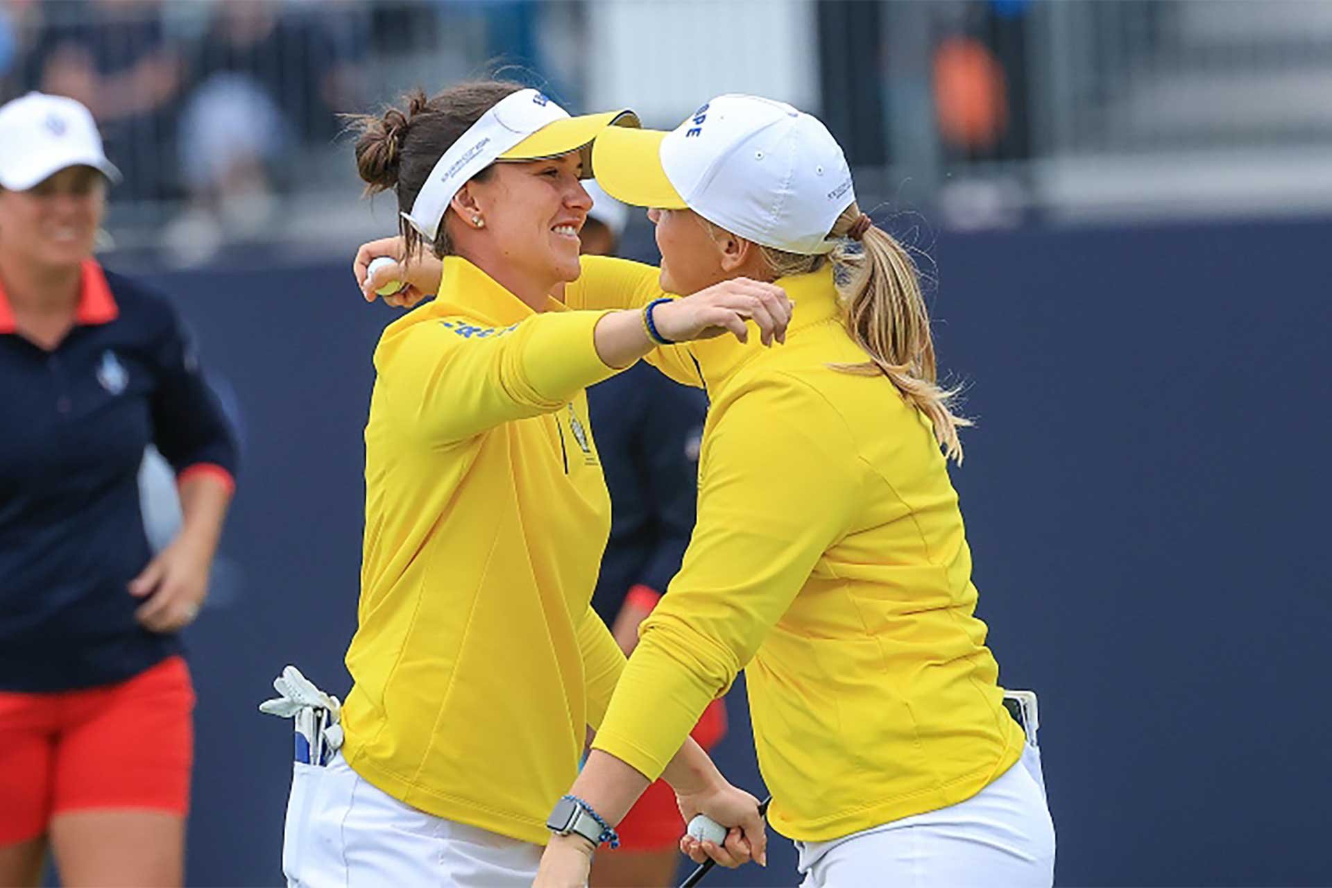 DRAMA TO THE END LEAVES ALL TO PLAY FOR IN SOLHEIM SINGLES
