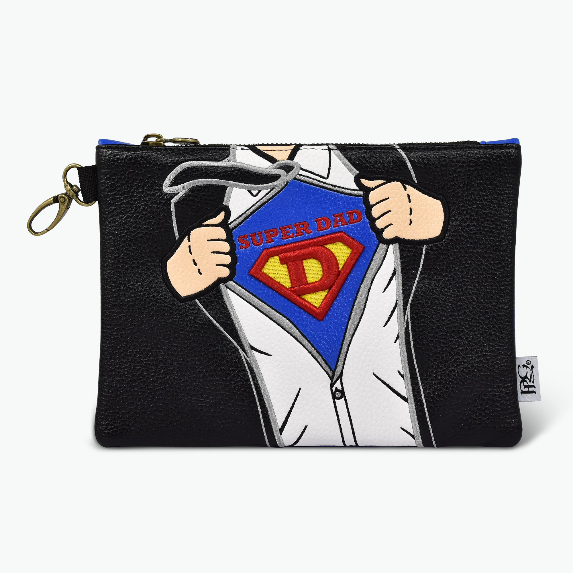 Super Dad Zip Tote Front
