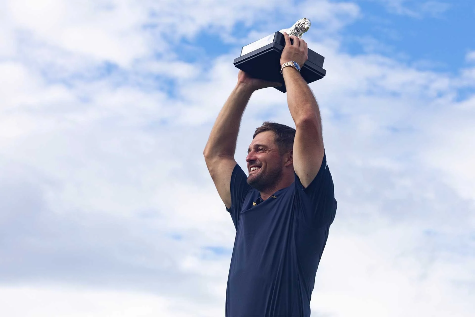 Individual and Team Crushers GC champion Bryson DeChambeau after the final round of LIV Golf South Africa at The Club at Steyn City. (Photo: LIV Golf)