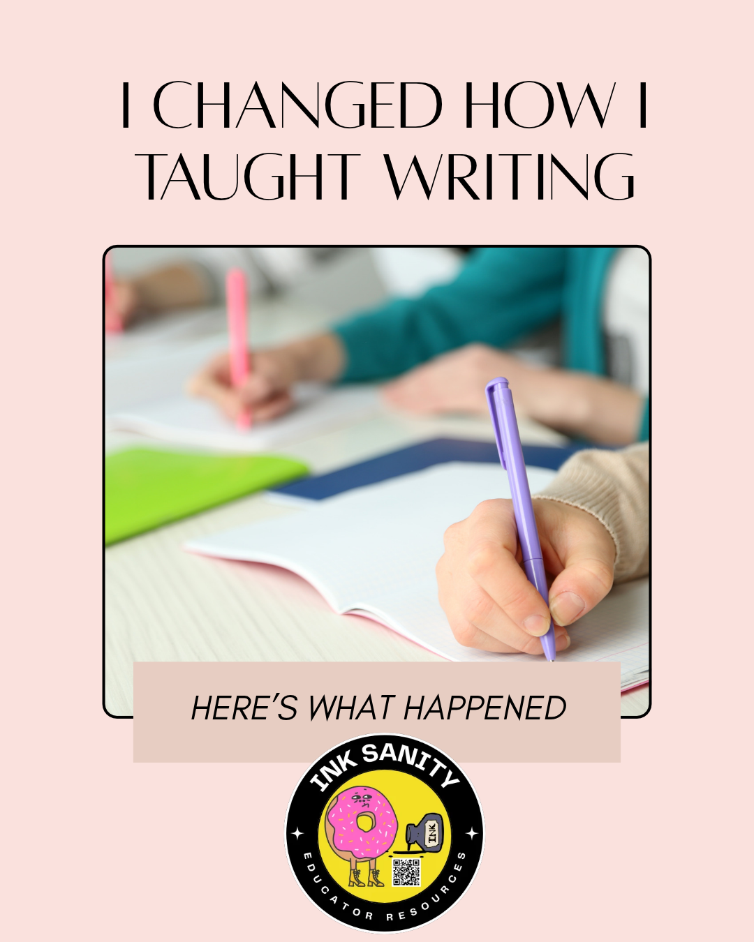 I Changed How I Taught Writing. Here’s What Happened.&nbsp;