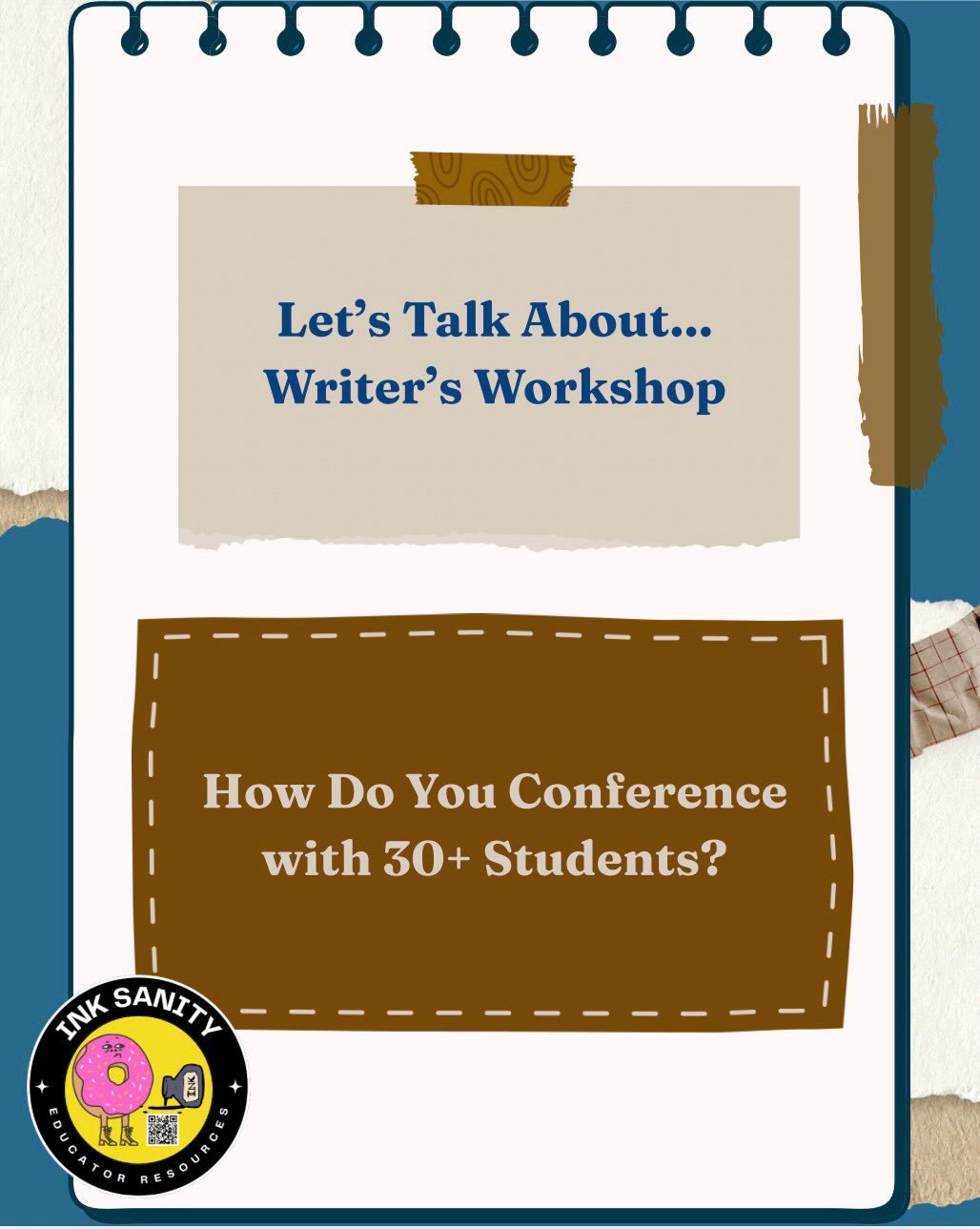 How do you conference with 30+ students without spending your entire life conferencing? When I taught middle school ELA, I knew I couldn&rsquo;t have a meaningful, individual conference with every student every day. I probably couldn&rsquo;t do this 