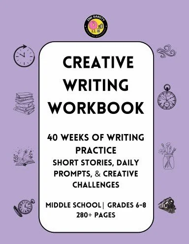Do you miss the use of physical workbooks in the classroom? Looking for a resource to help your students and their creative writing skills? We got you! Our Creative Writing Workbook contains 40 weeks worth of practice for your students to use their i