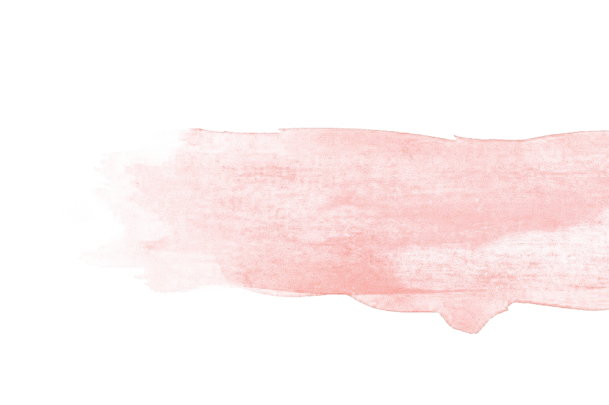 Vastgestelde afbeelding met roze waterverfstreek op een witte achtergrond.