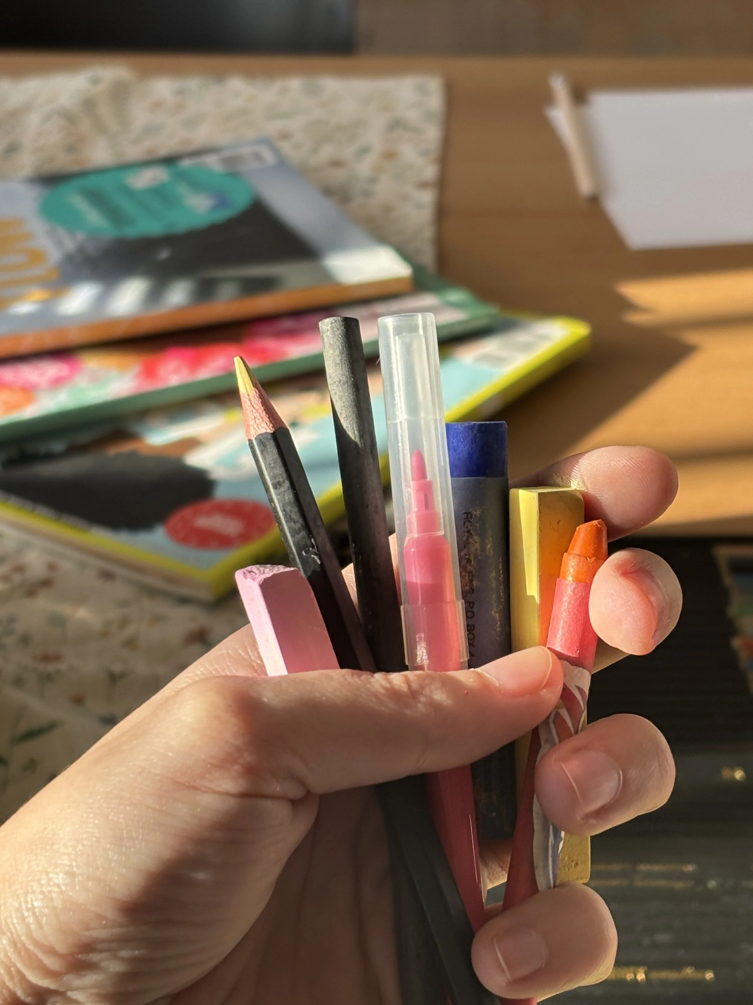 “Ik heb jaren geen potlood aangeraakt”