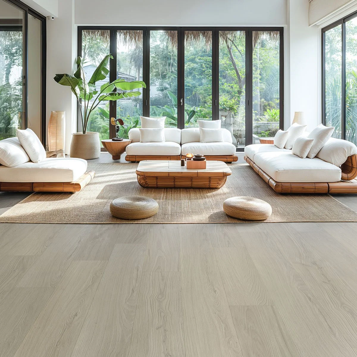 Mother Nature flooring in a modern living room