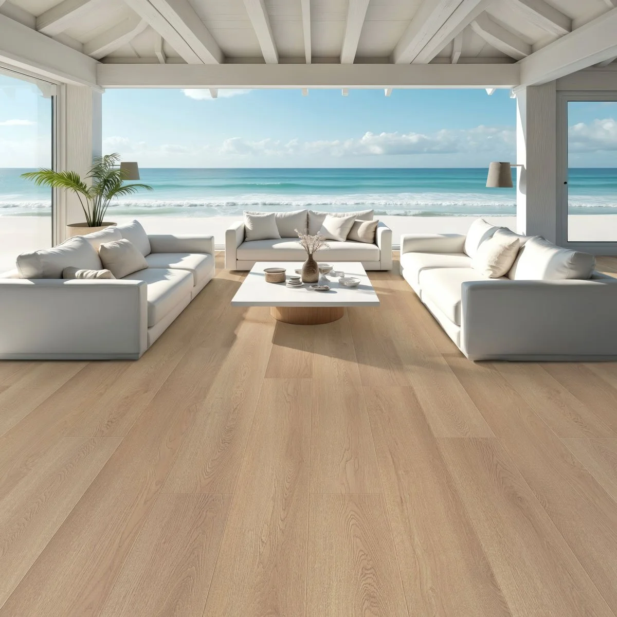 Tiger floor color in room scene