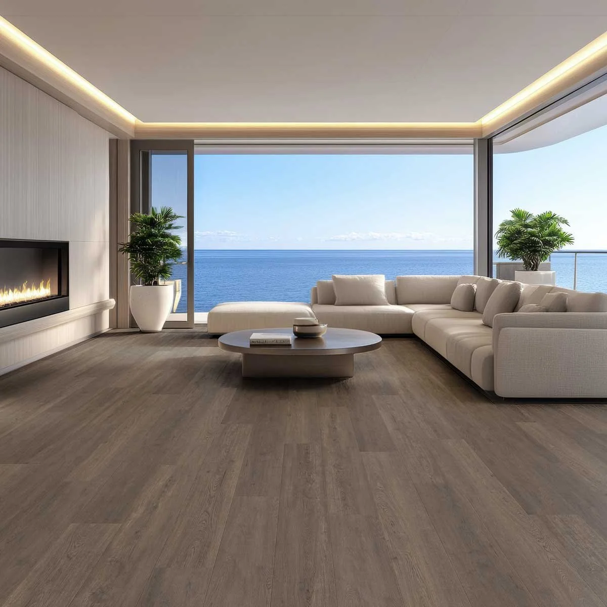 Reef flooring in living room