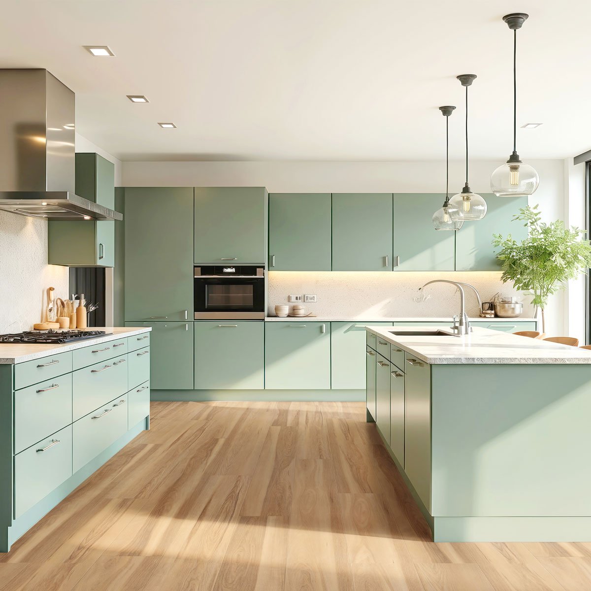 Genesis flooring in a kitchen