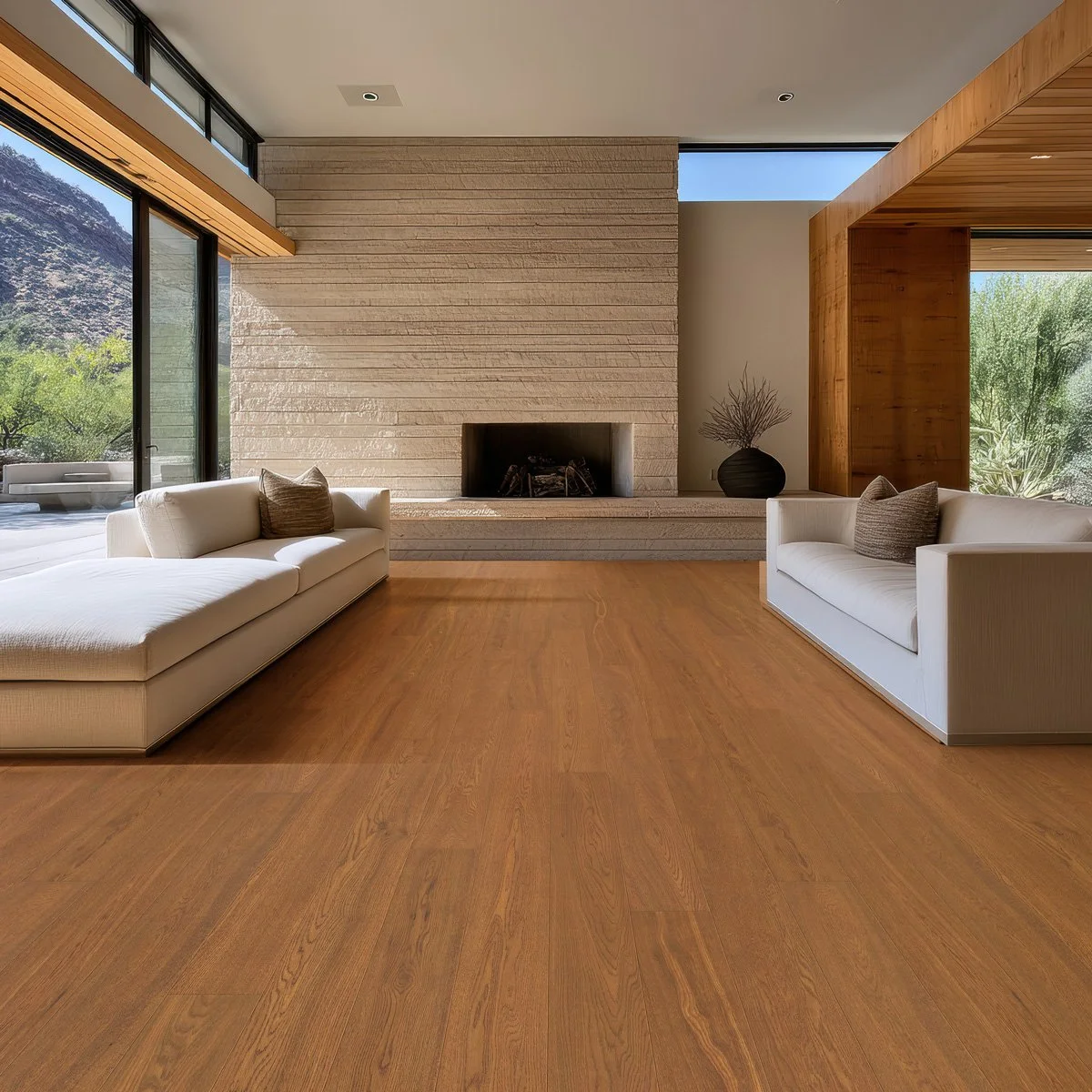 Olympic flooring in a living room