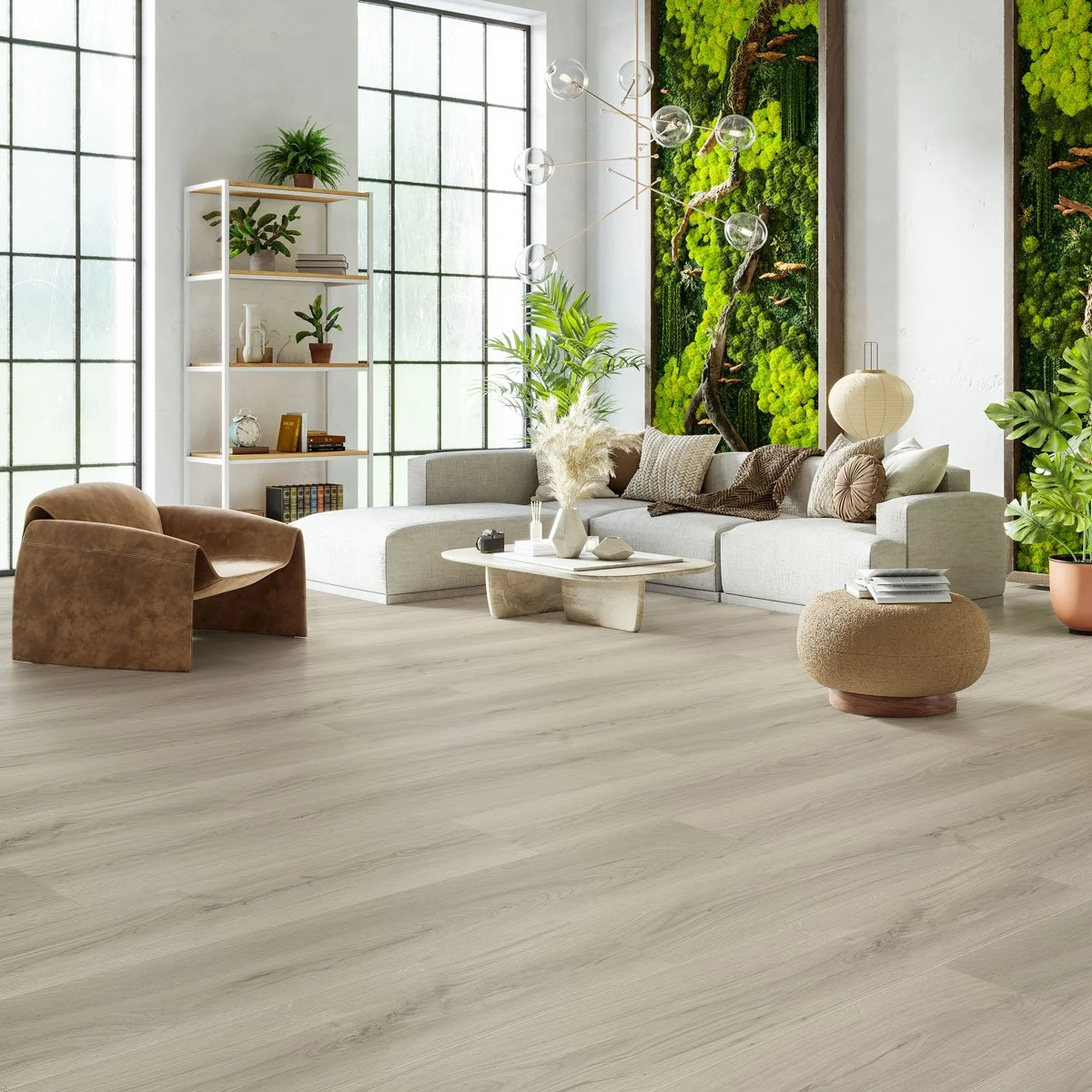 Mother Nature flooring in a modern living room