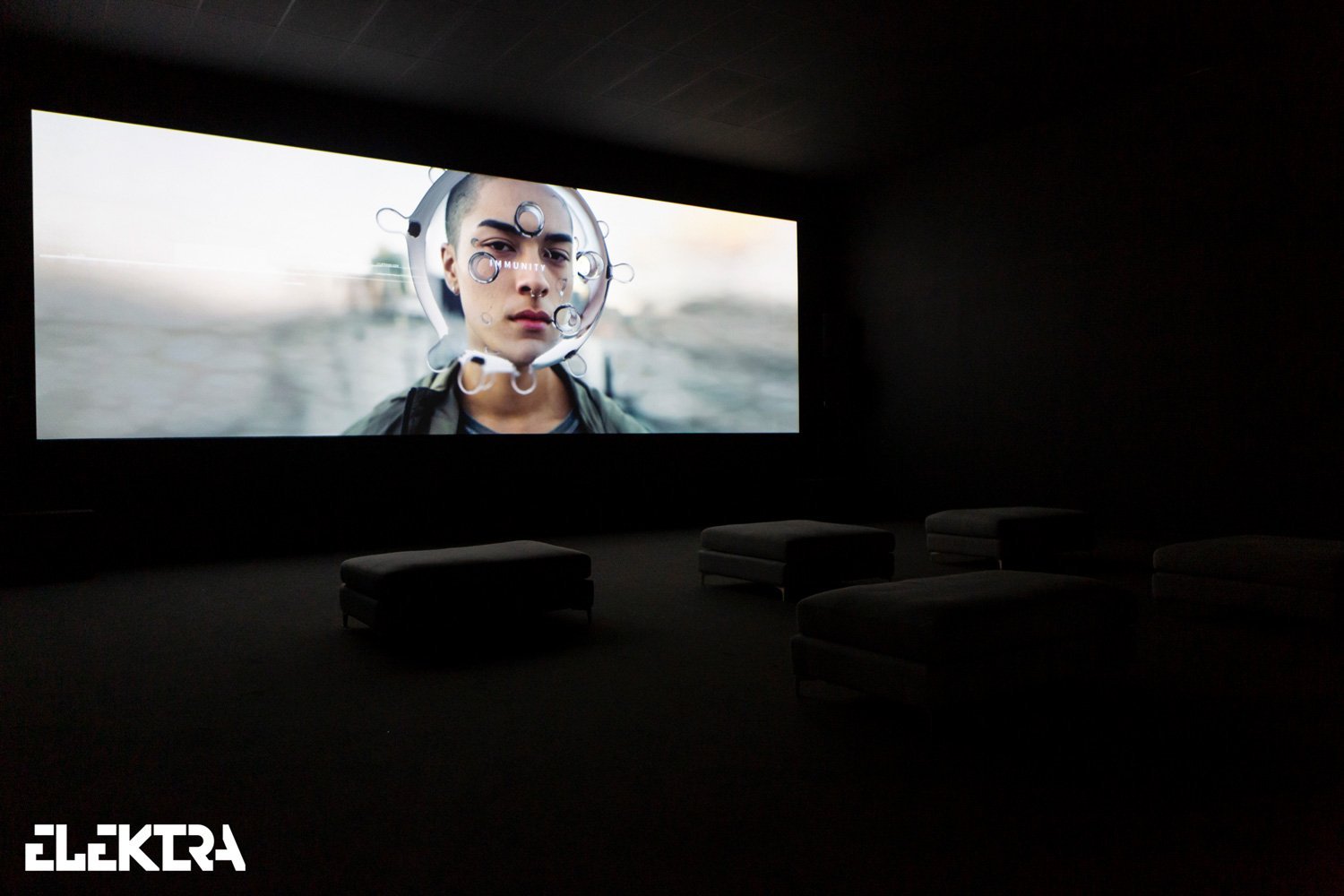   Herman Kolgen ,  LifeFORM,  2020. (Crédit photo : Christian Pomerleau - GRIDSPACE) 