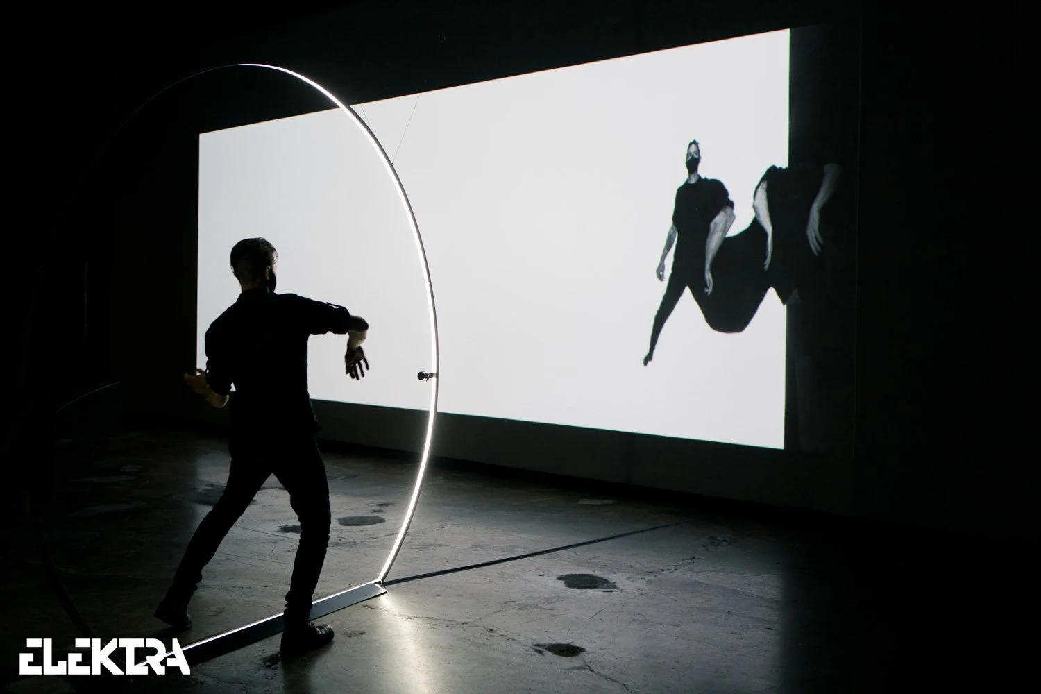   Louis-Philippe Rondeau ,  LIMINAL , 2018. (Crédit photo : Christian Pomerleau - GRIDSPACE) 