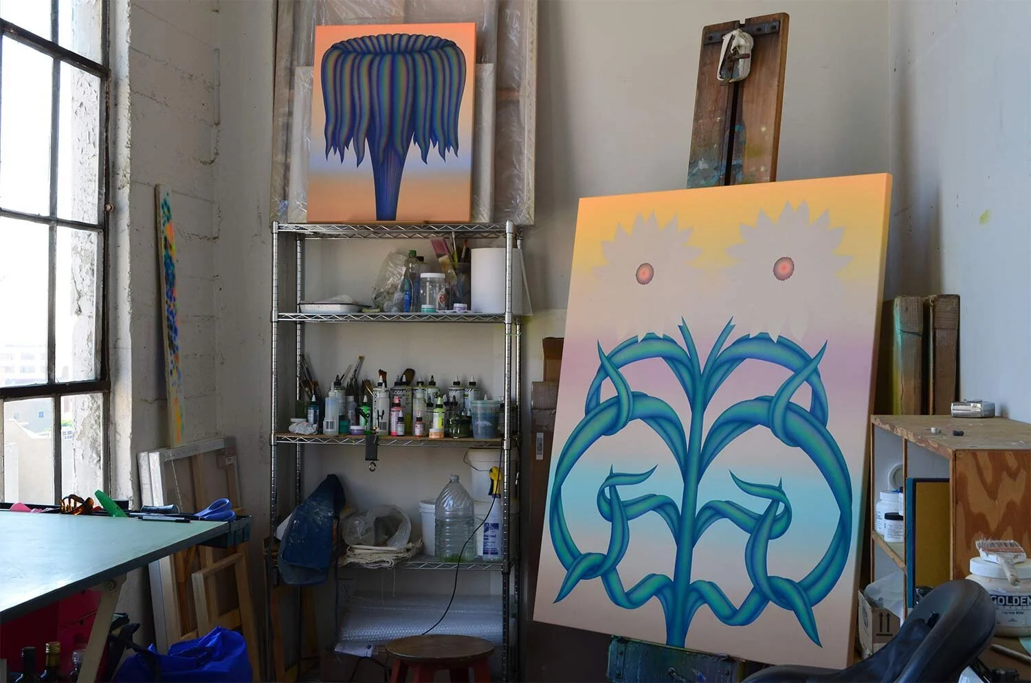 In the Studio with Molly A Greene
