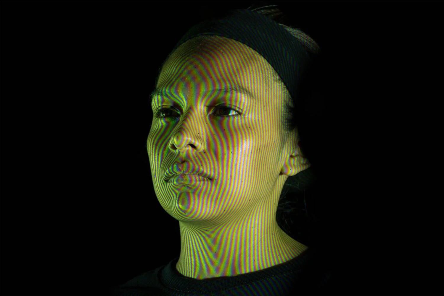  CARNE y ARENA, 2017 Selena, a mother from Guatemala, has her image digitally recreated Credit: © Legendary Photo: Chachi Ramirez 