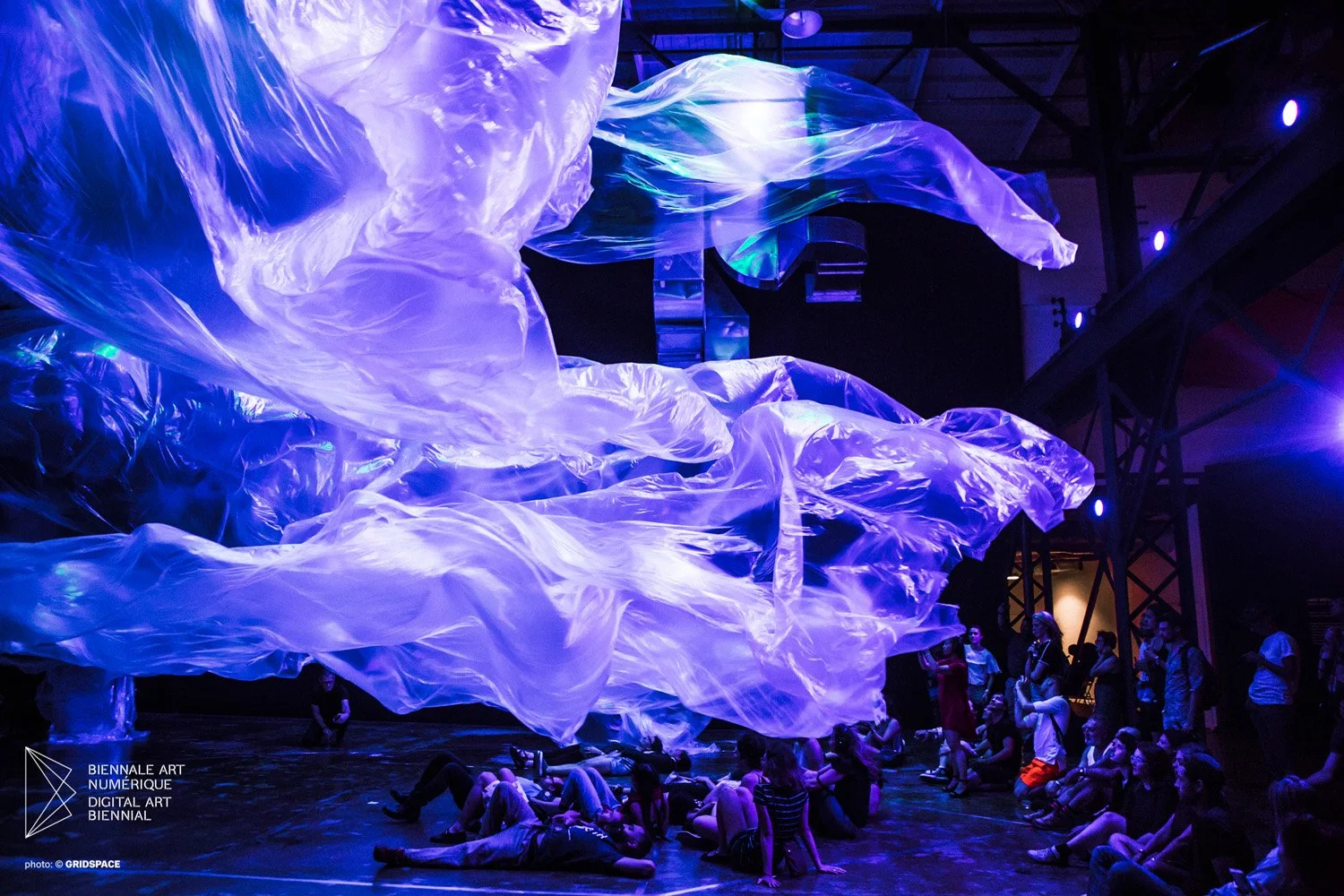   Light Society ,  Whispers , 2018, Installation, Dimensions variables 